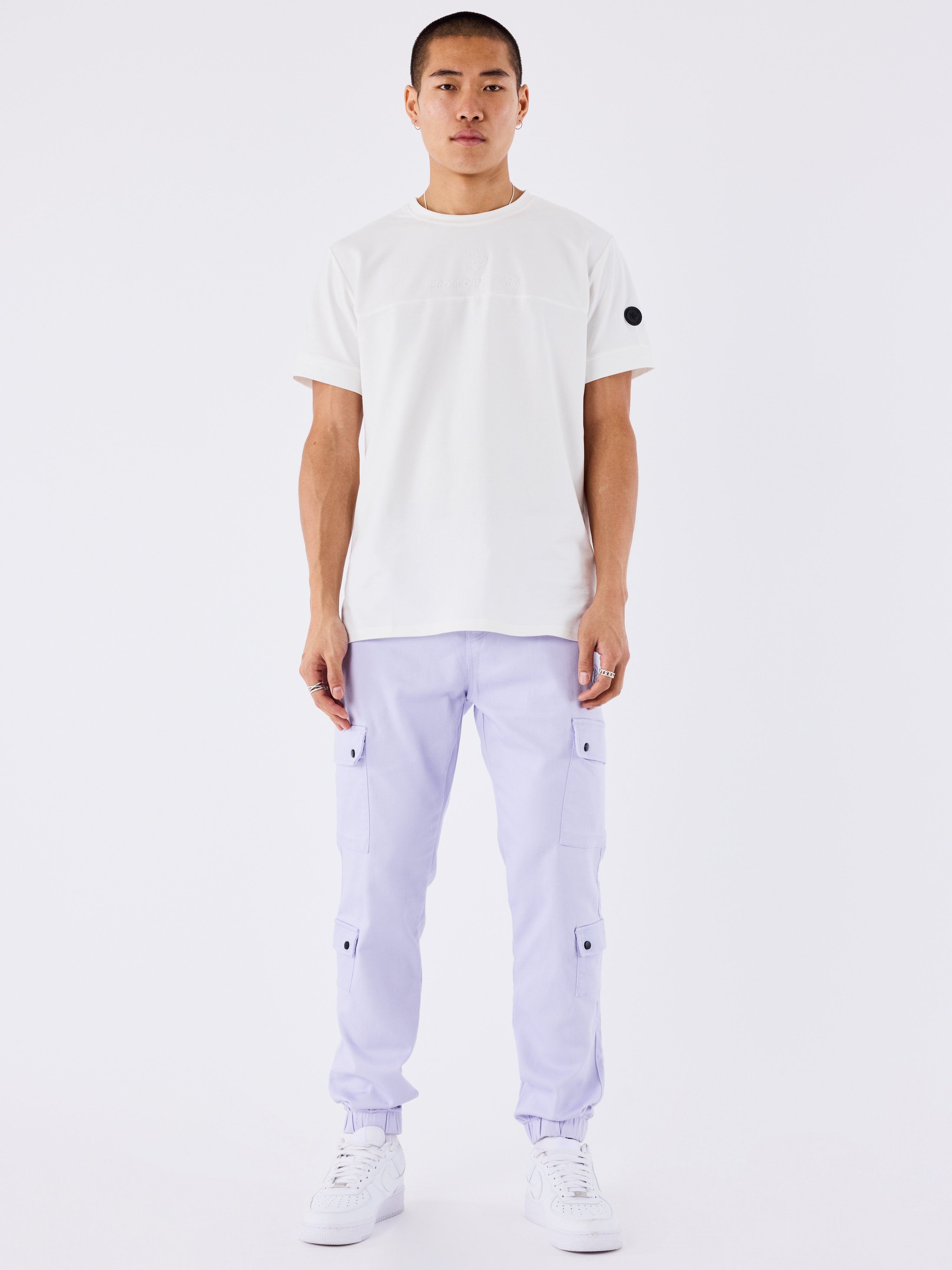Cargo multi-poches avec serrage élastique-1
