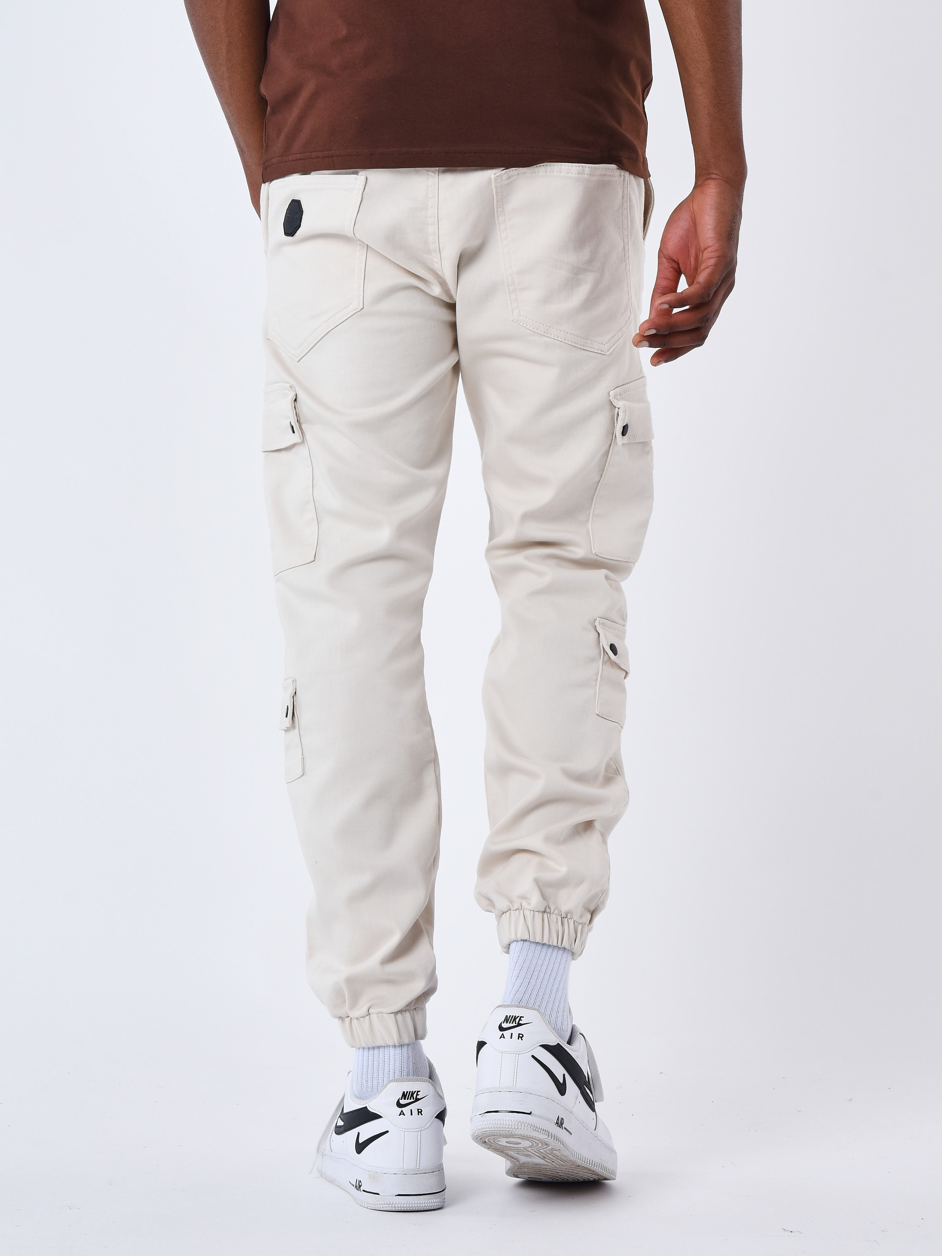 Cargo multi-poches avec serrage élastique-5