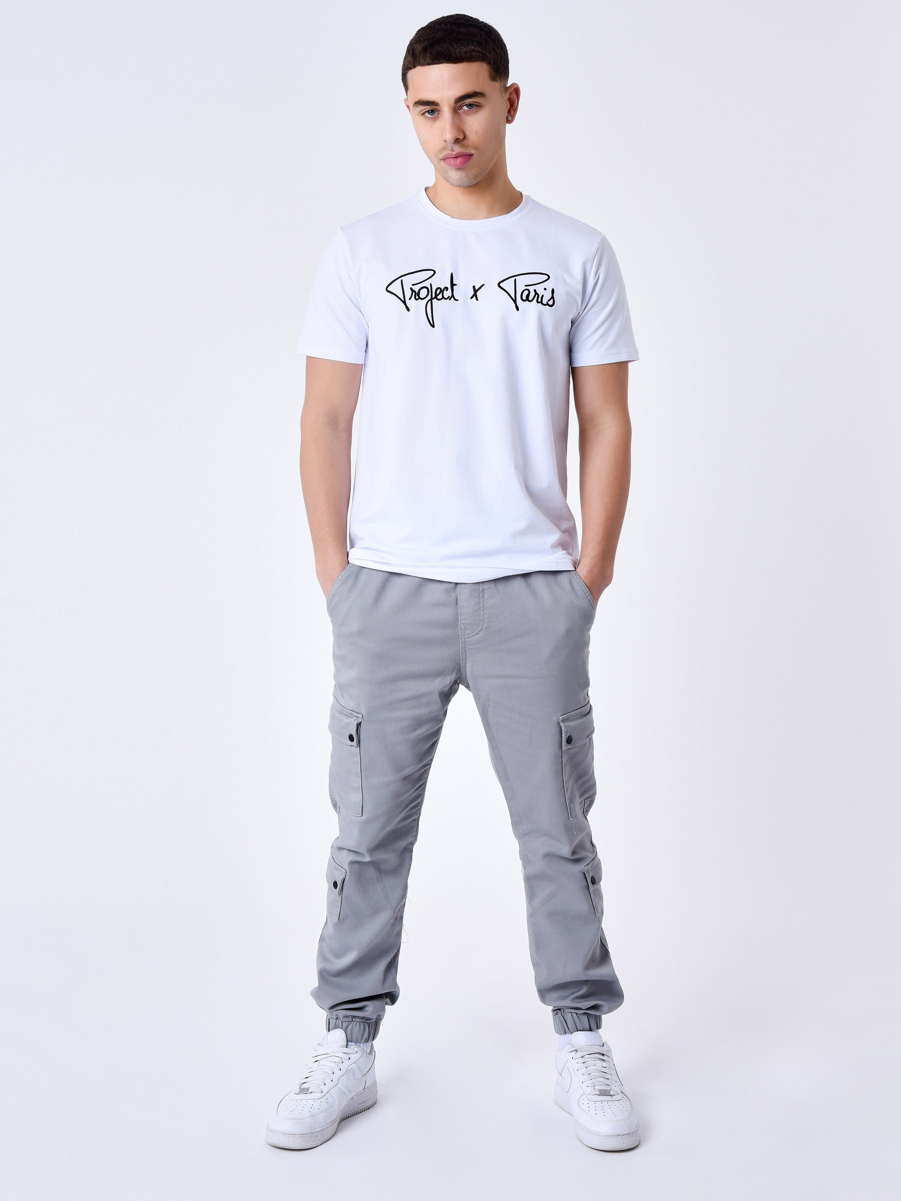 Cargo multi-poches avec serrage élastique-4