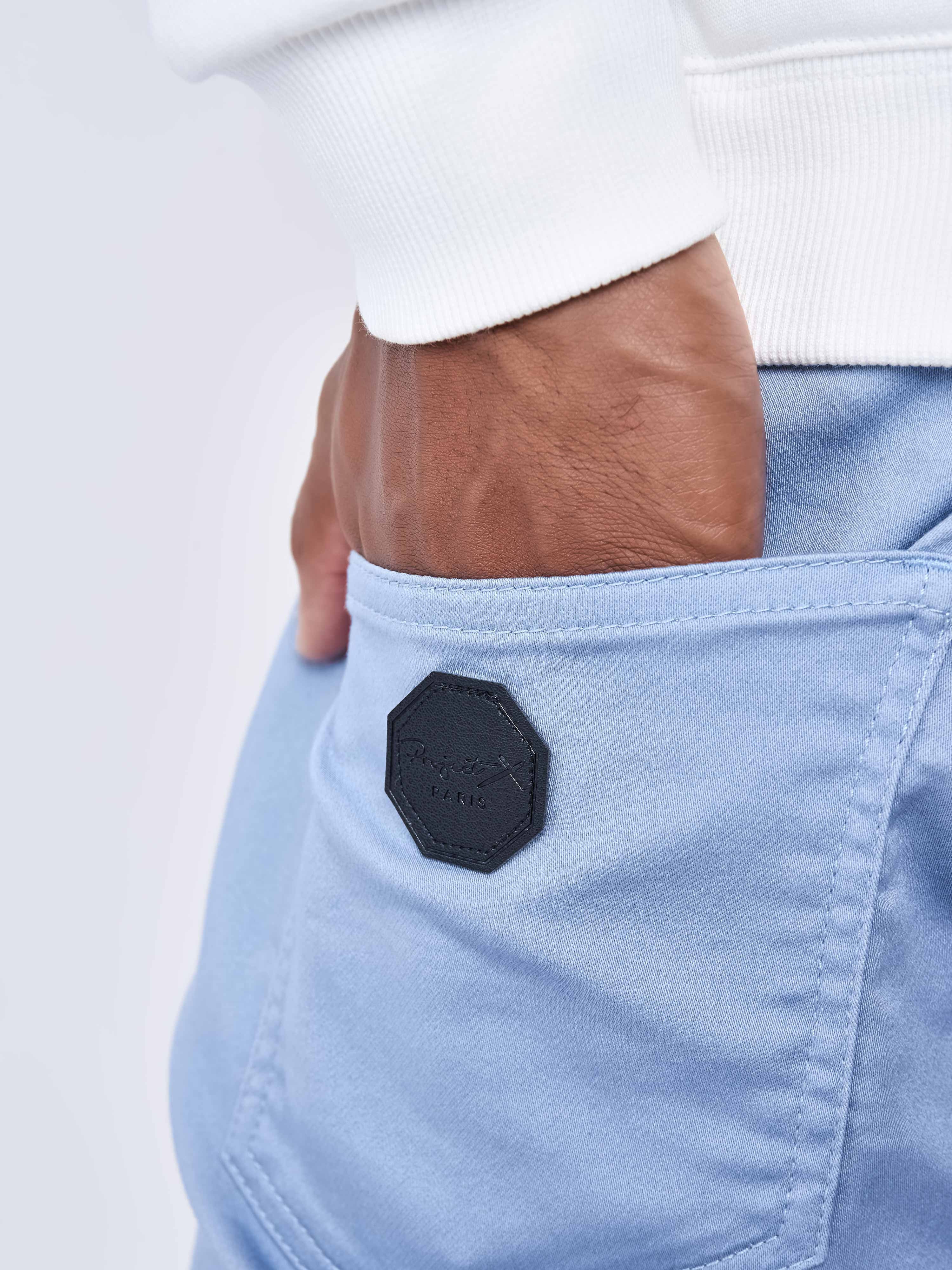 Cargo multi-poches avec serrage élastique-6