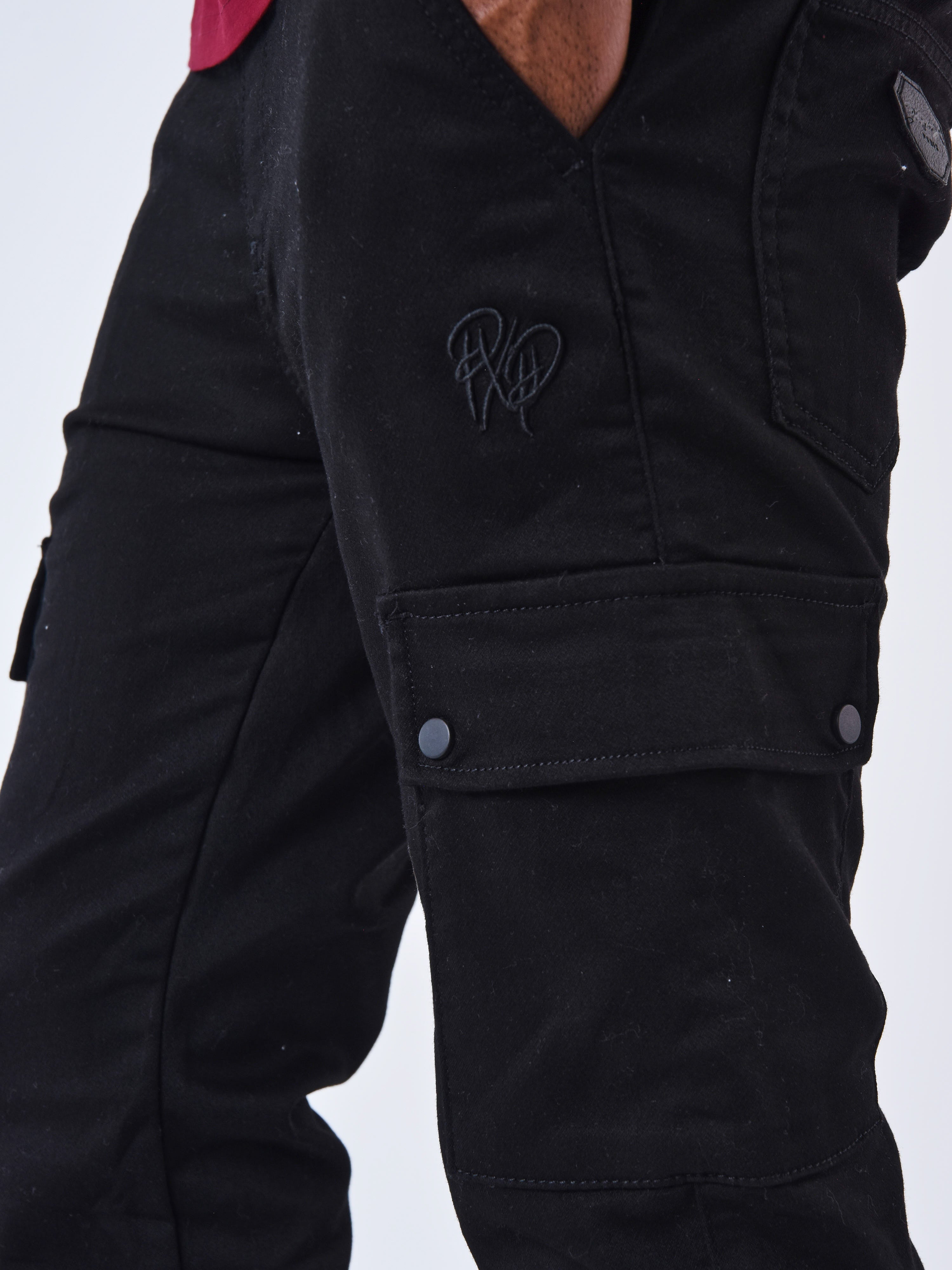 Cargo multi-poches avec serrage élastique-8