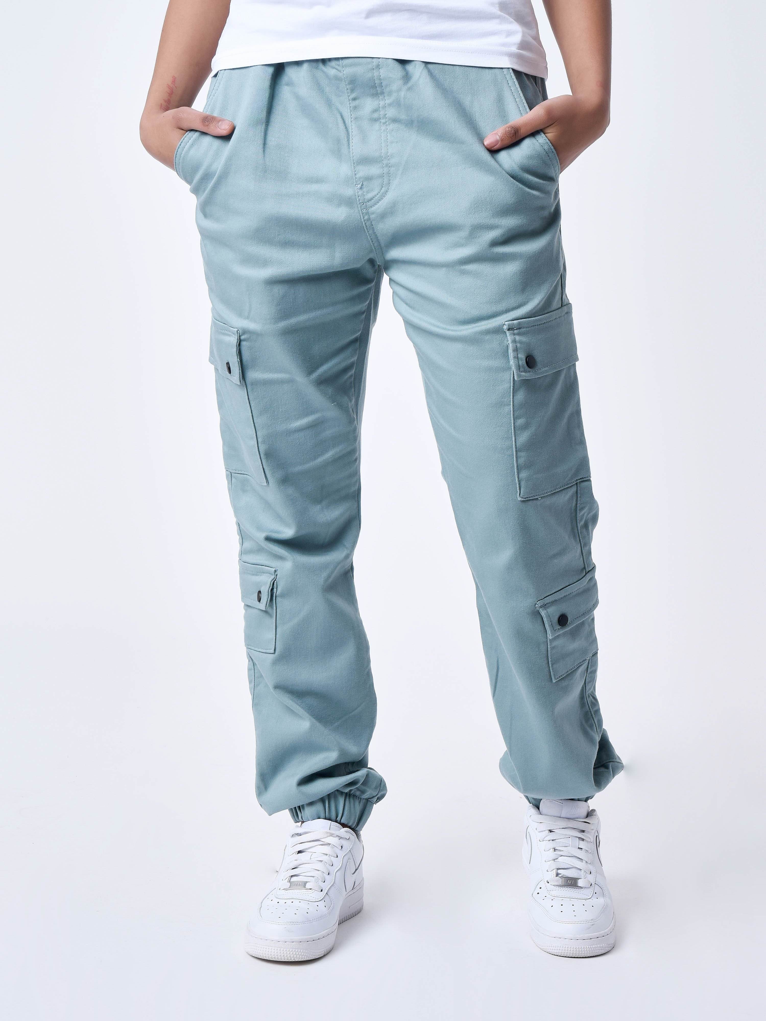 Cargo multi-poches avec serrage élastique-8