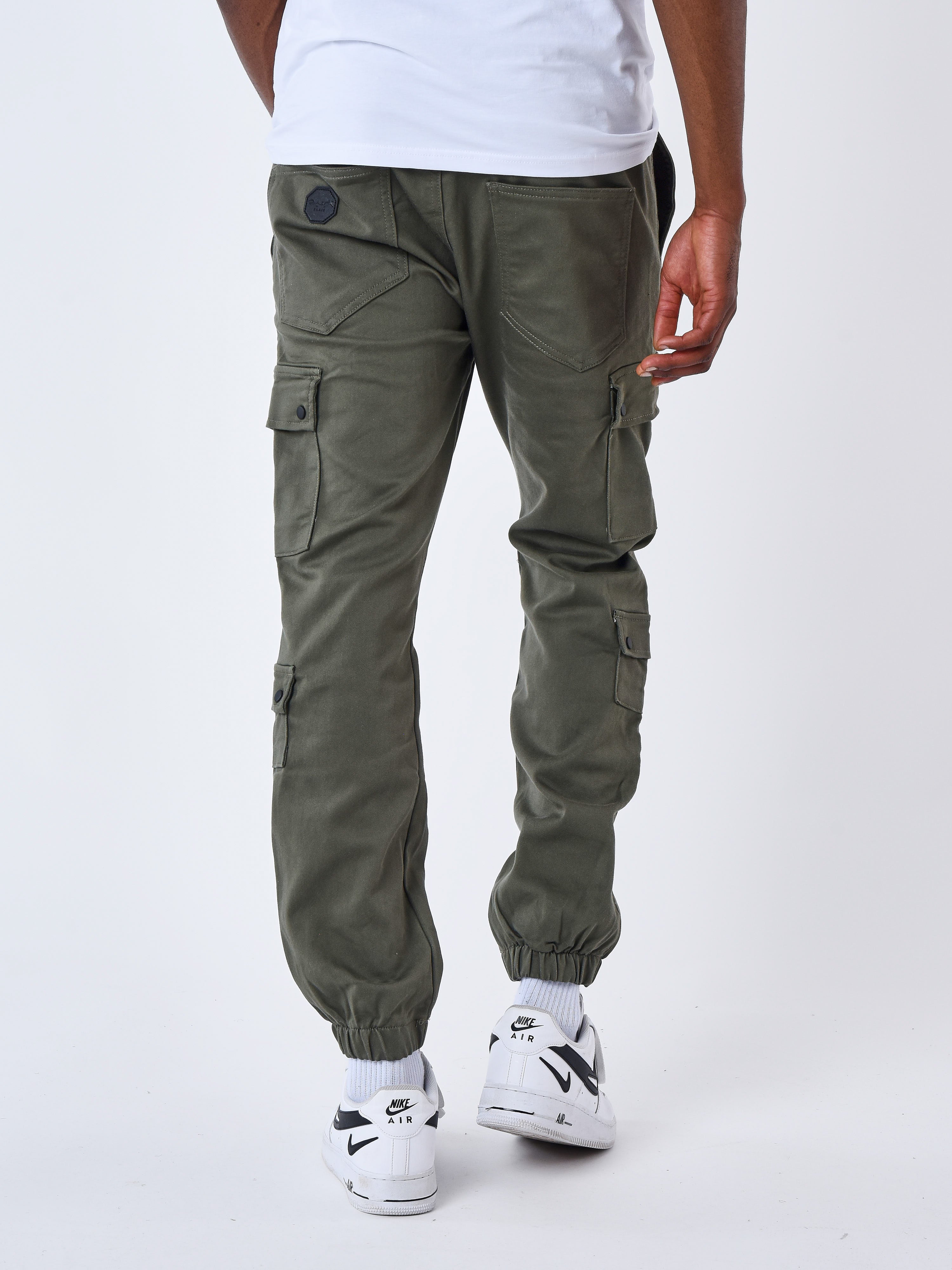 Cargo multi-poches avec serrage élastique-5