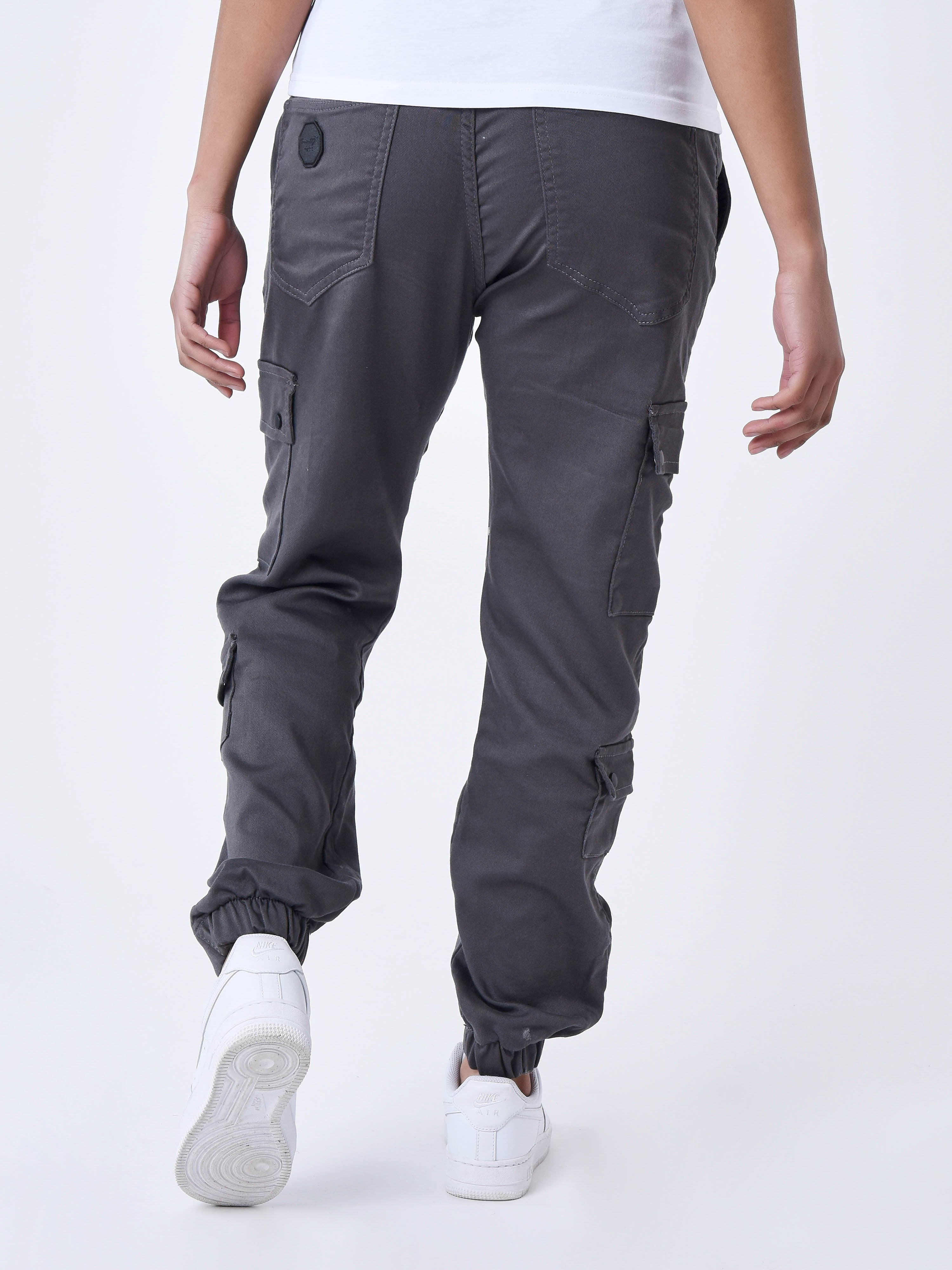 Cargo multi-poches avec serrage élastique-9