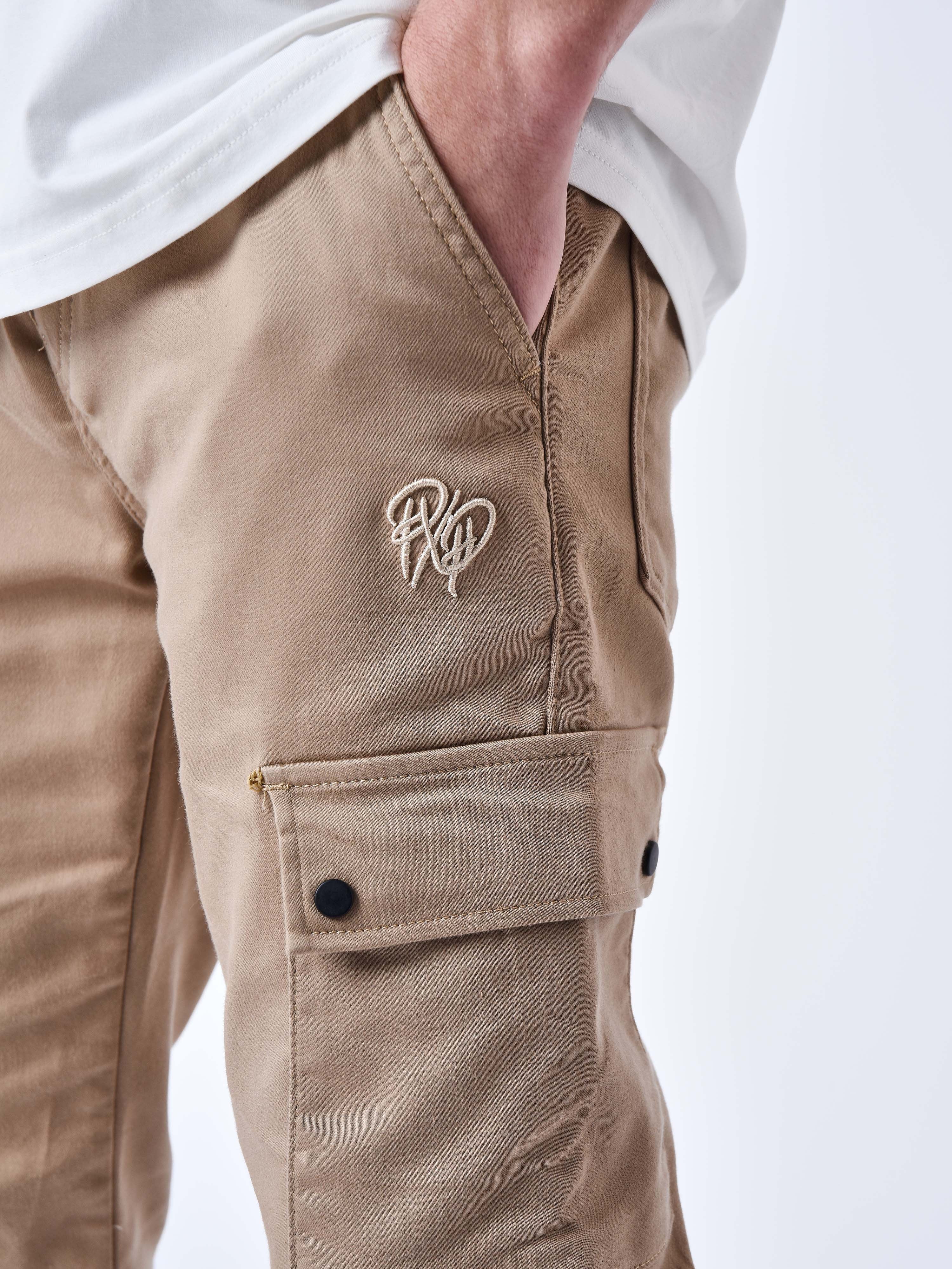 Cargo multi-poches avec serrage élastique-3