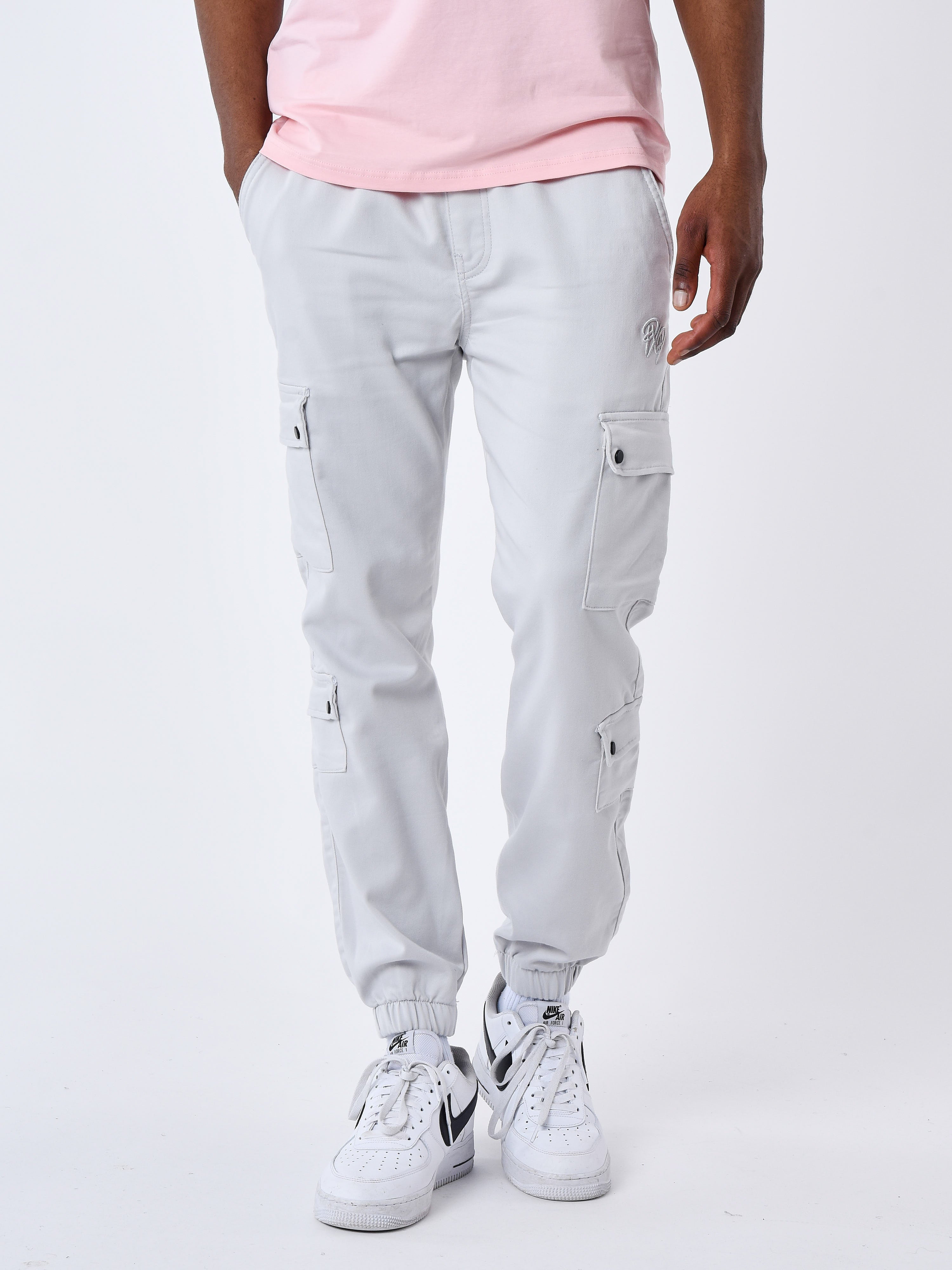 Cargo multi-poches avec serrage élastique-2