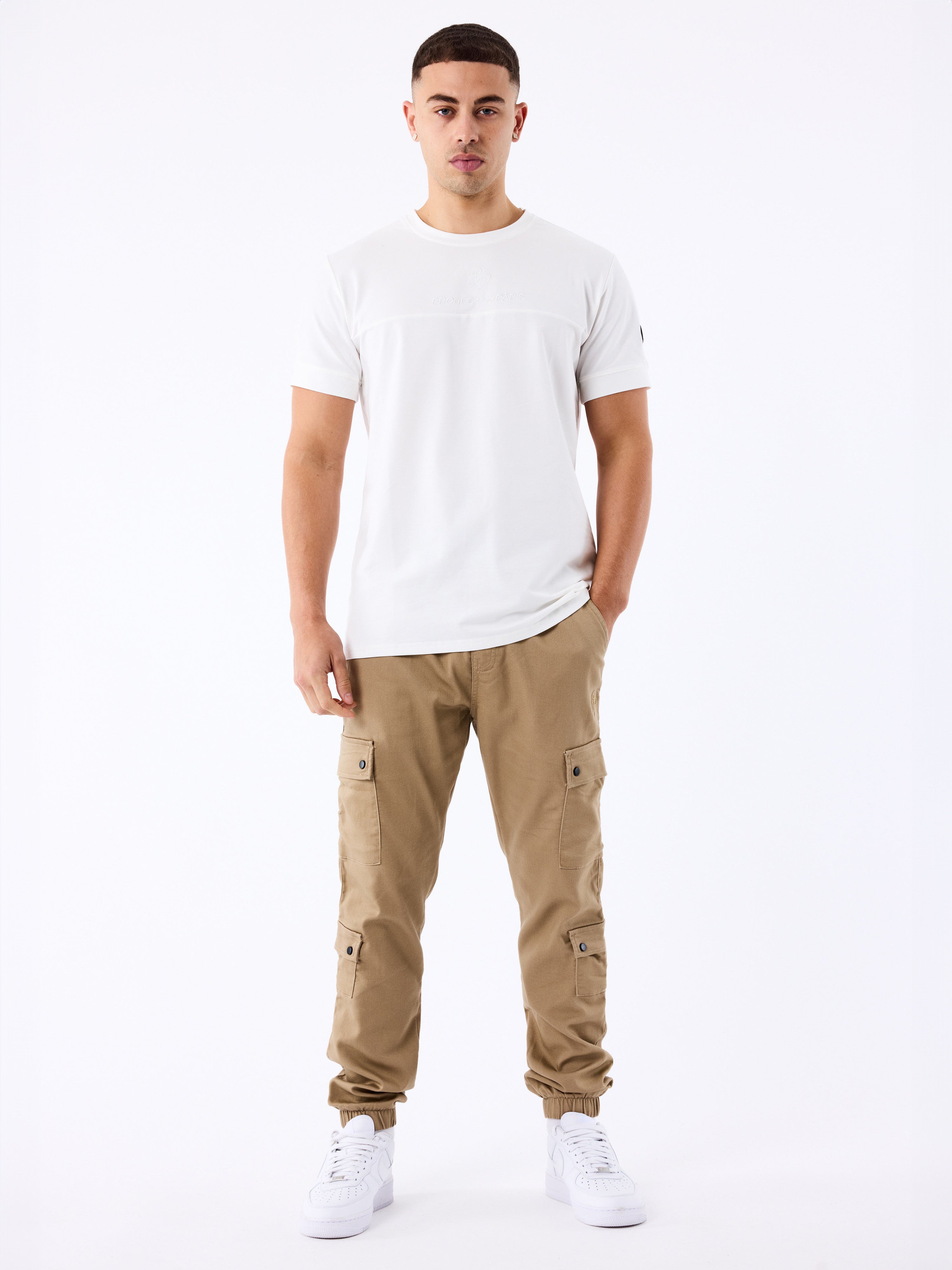 Cargo multi-poches avec serrage élastique-16