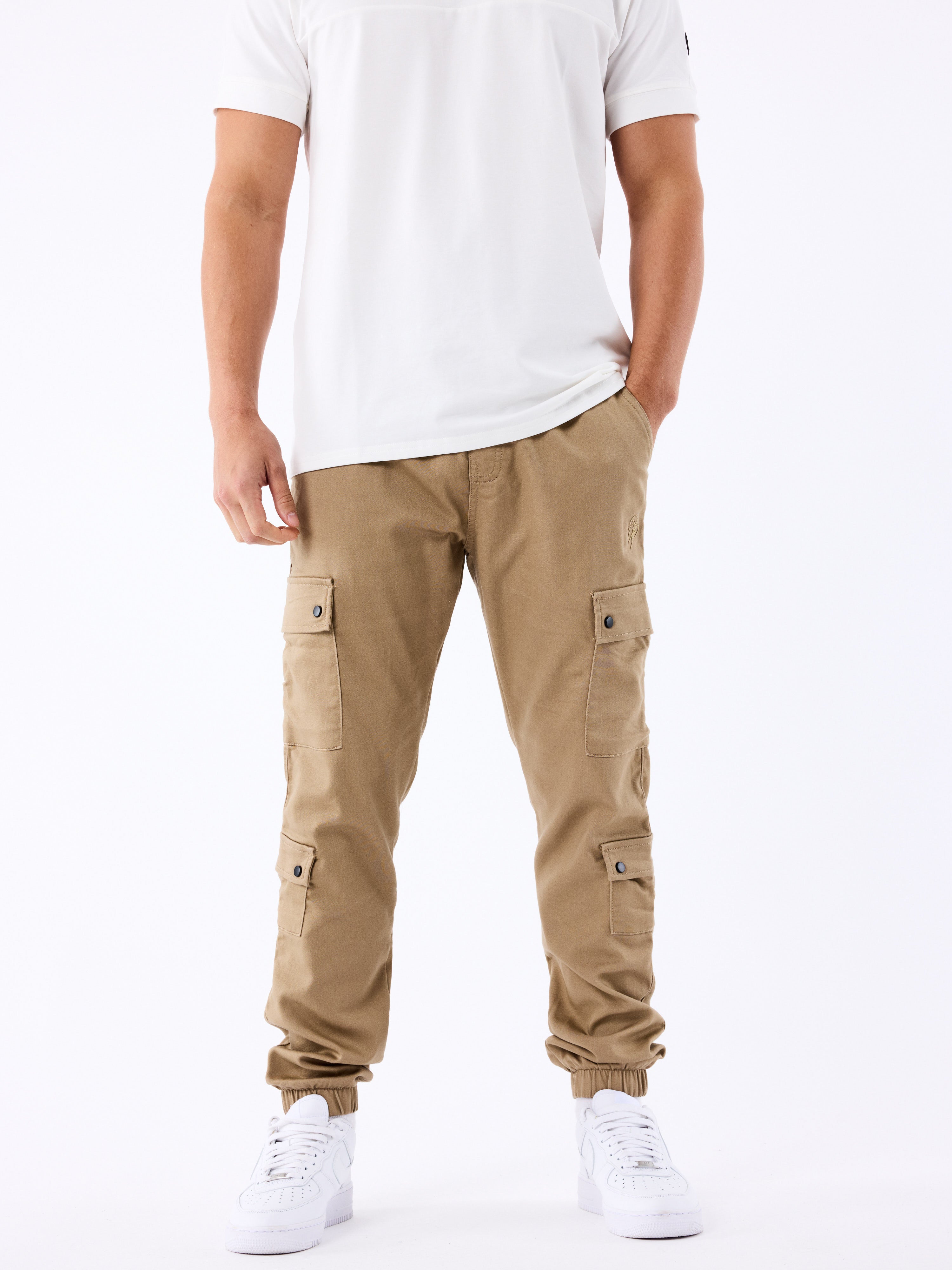Cargo multi-poches avec serrage élastique-15