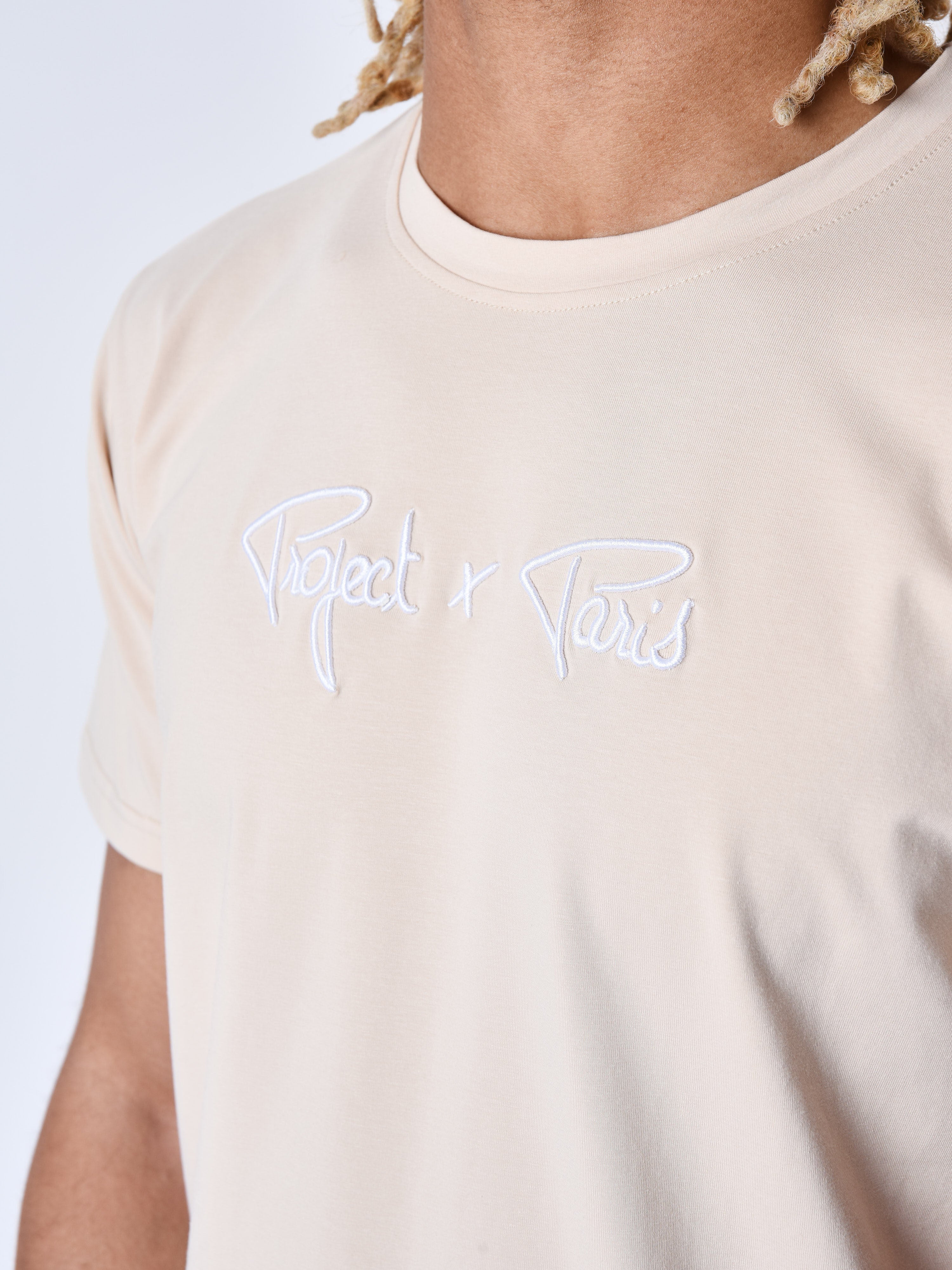 Signature 3D embroidery T-shirt-6