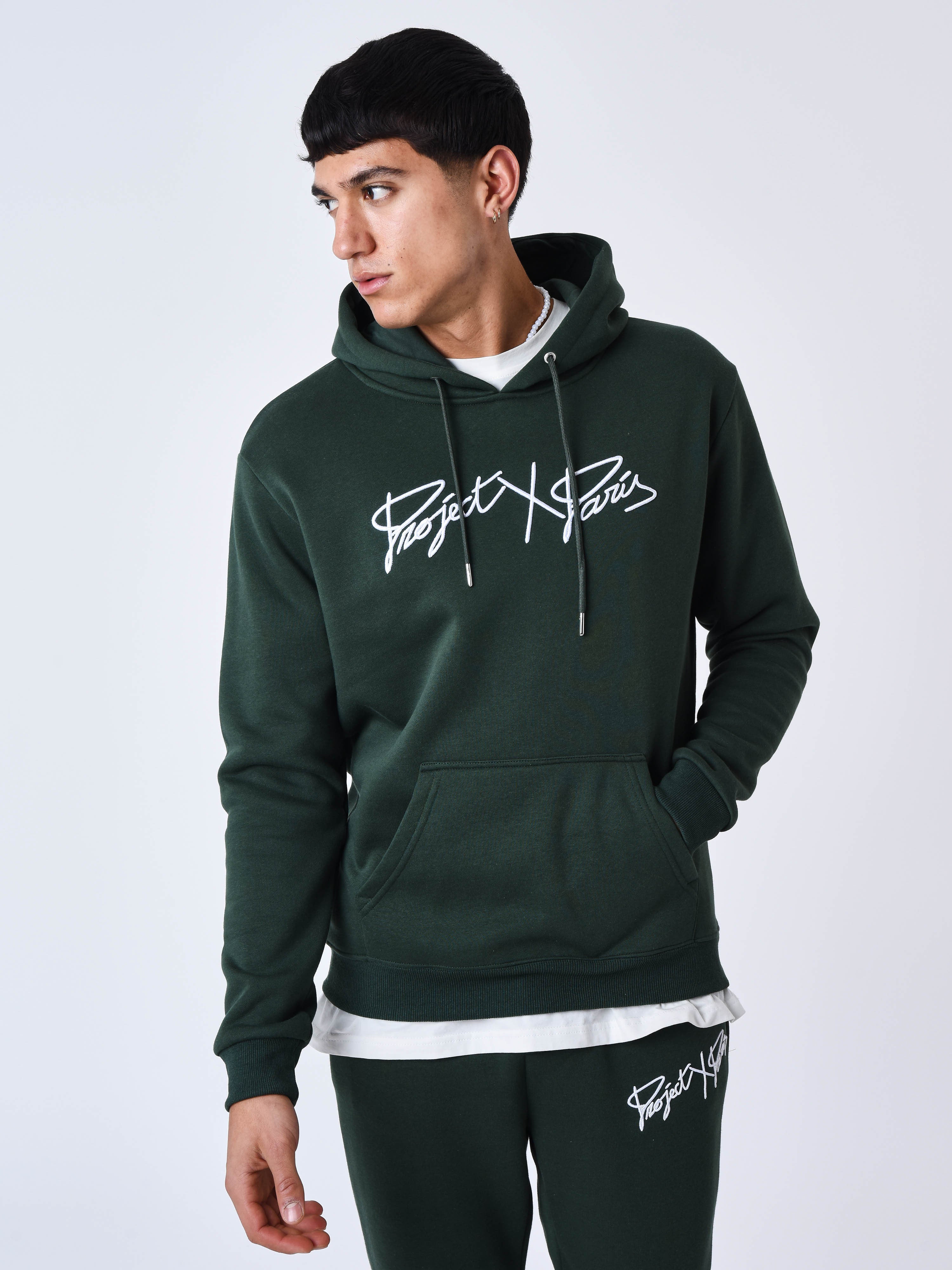 Sweat à Capuche full logo broderie-2