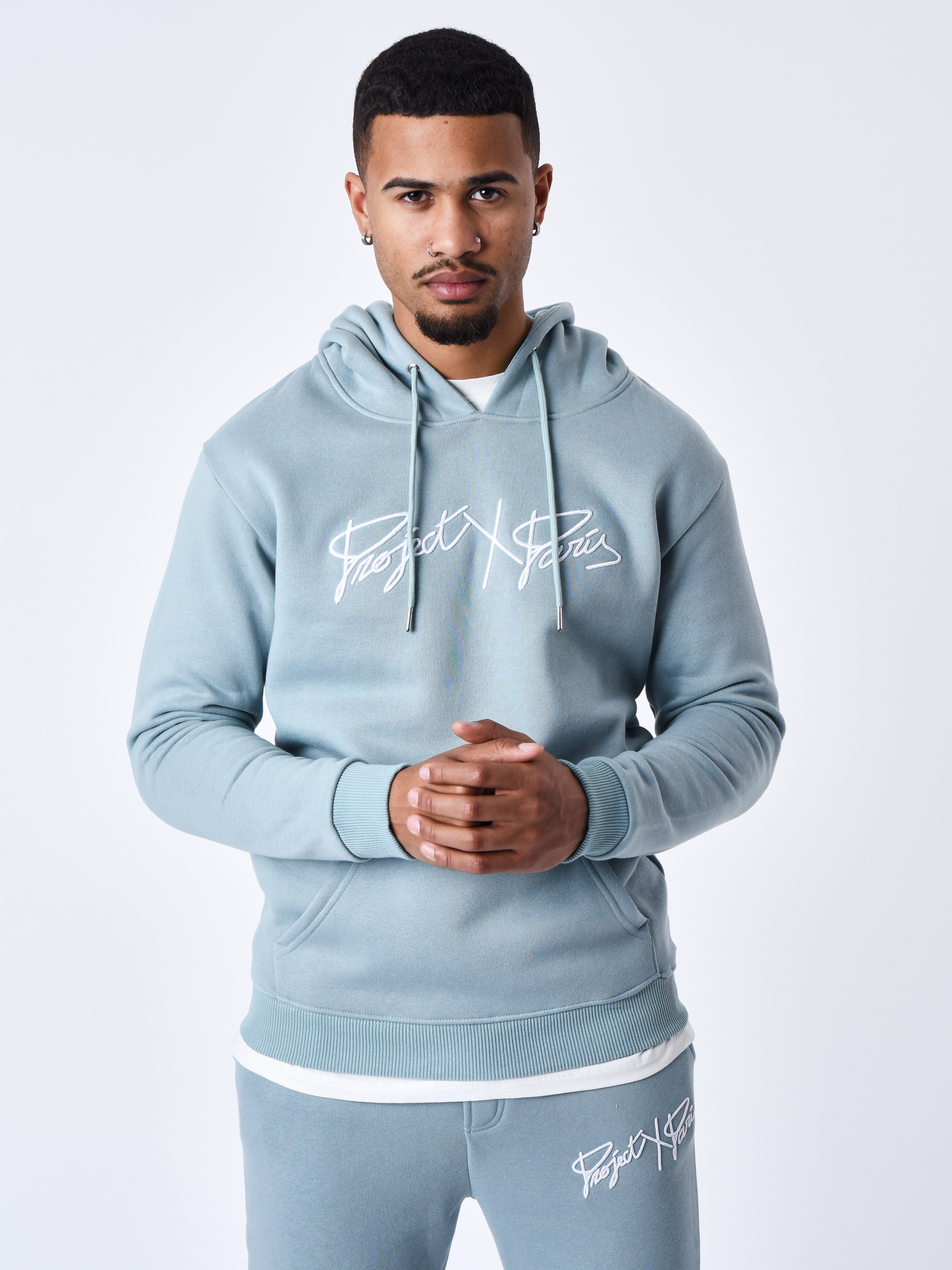 Sweat à Capuche full logo broderie-5