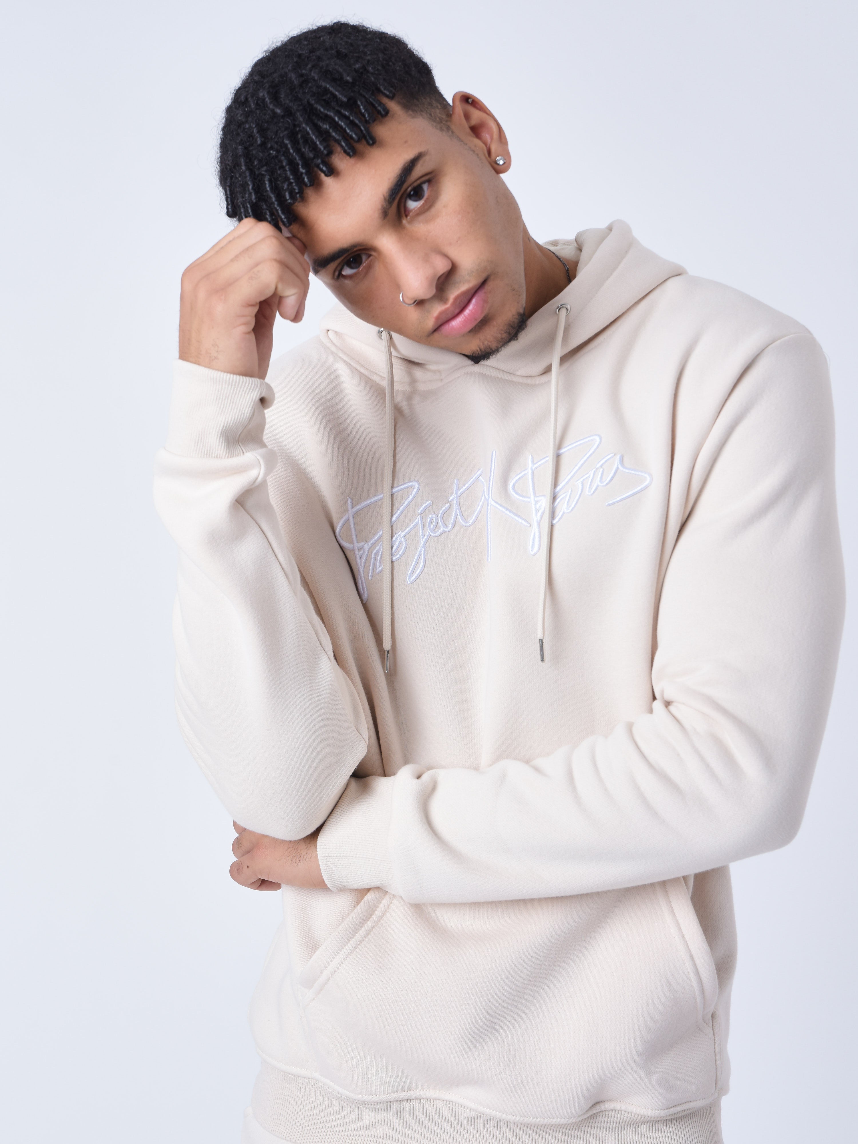 Sweat à Capuche full logo broderie-1