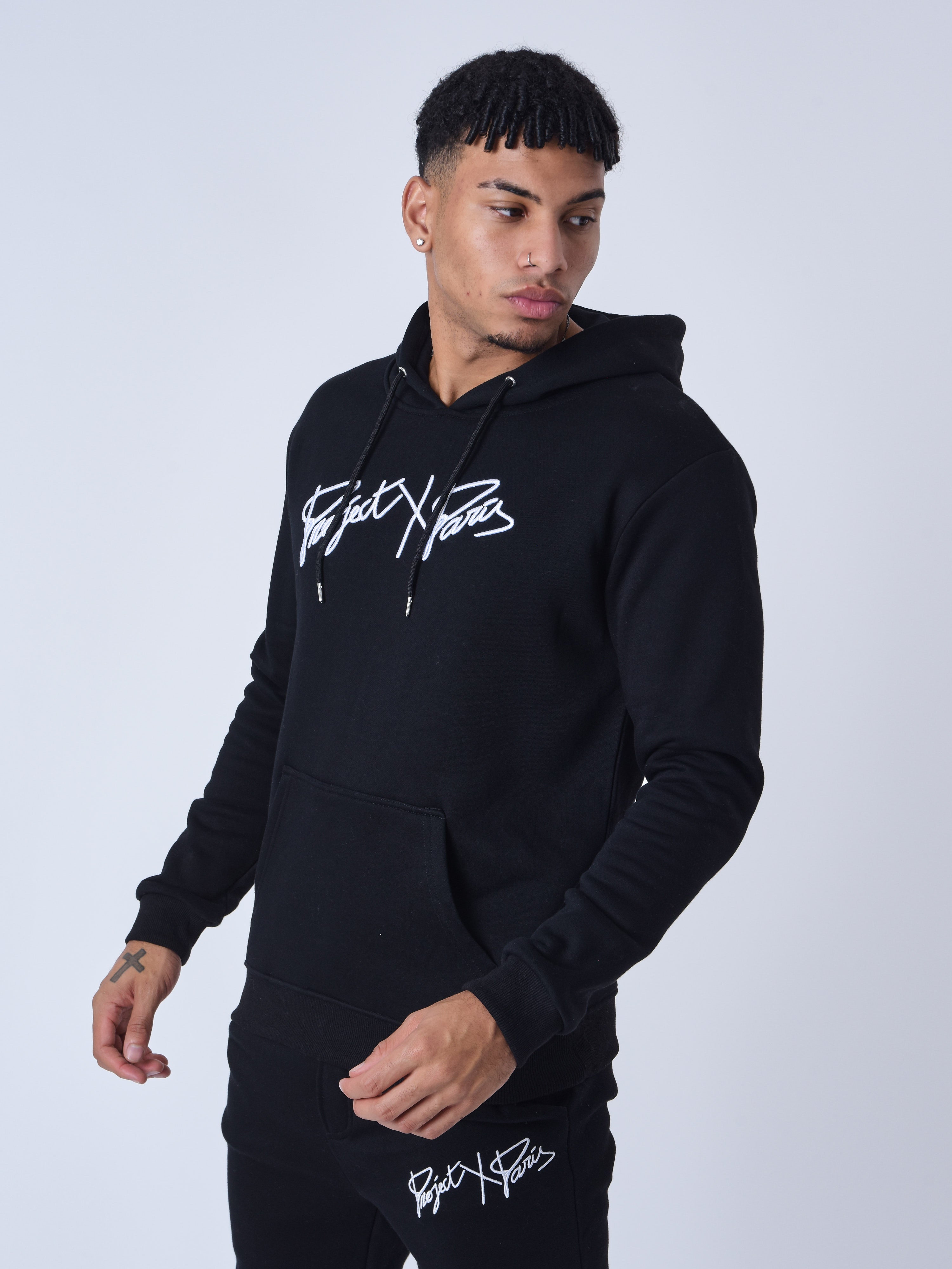 Sweat à Capuche full logo broderie-6