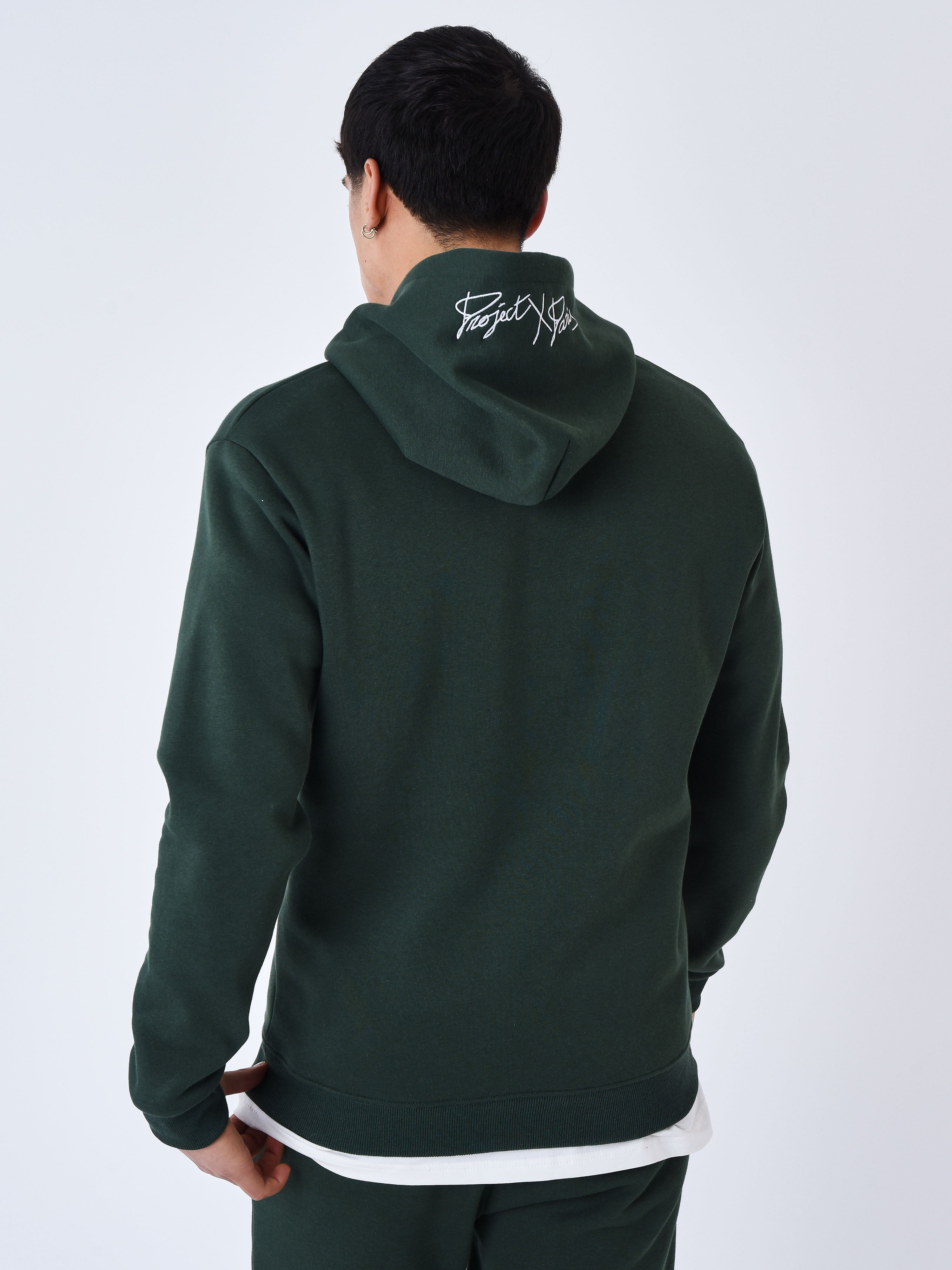 Sweat à Capuche full logo broderie-5
