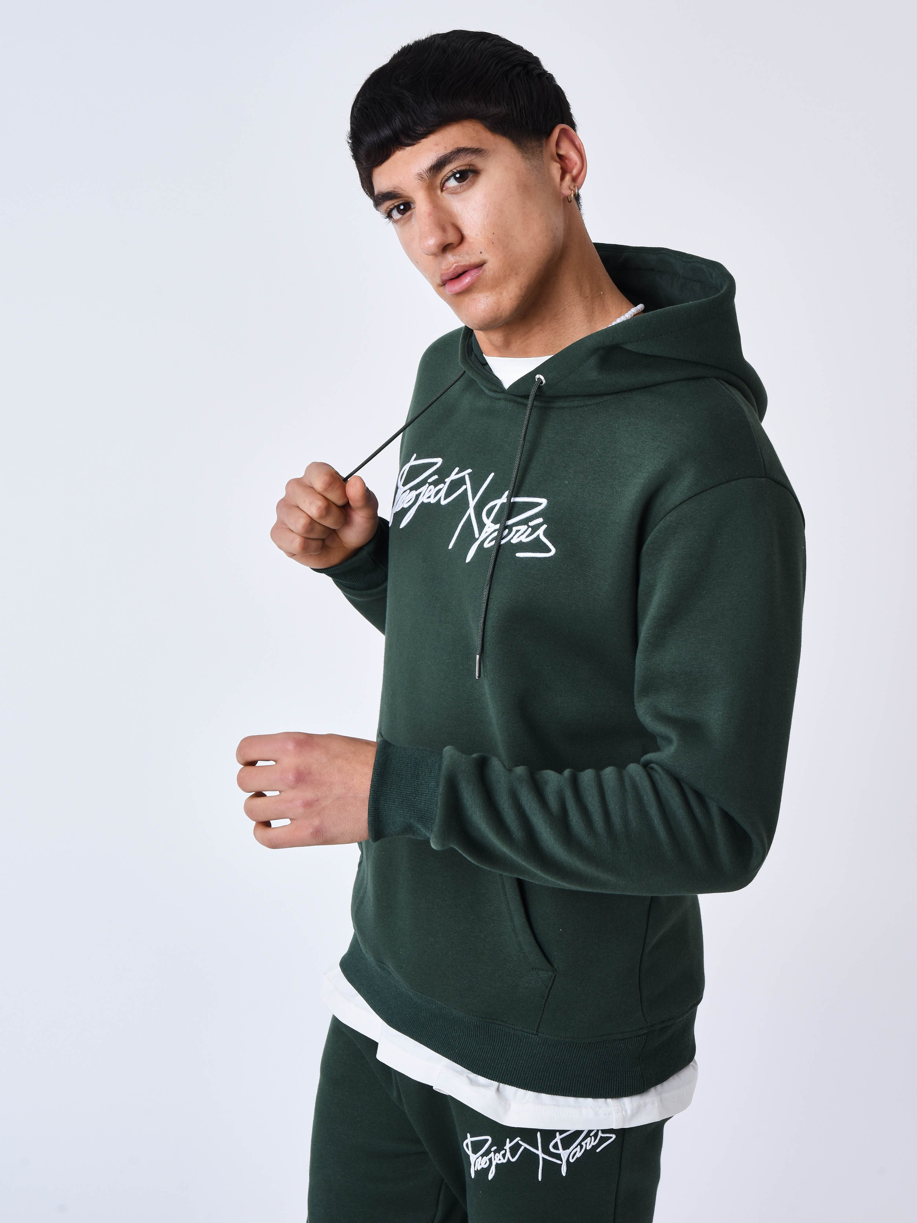 Sweat à Capuche full logo broderie-4