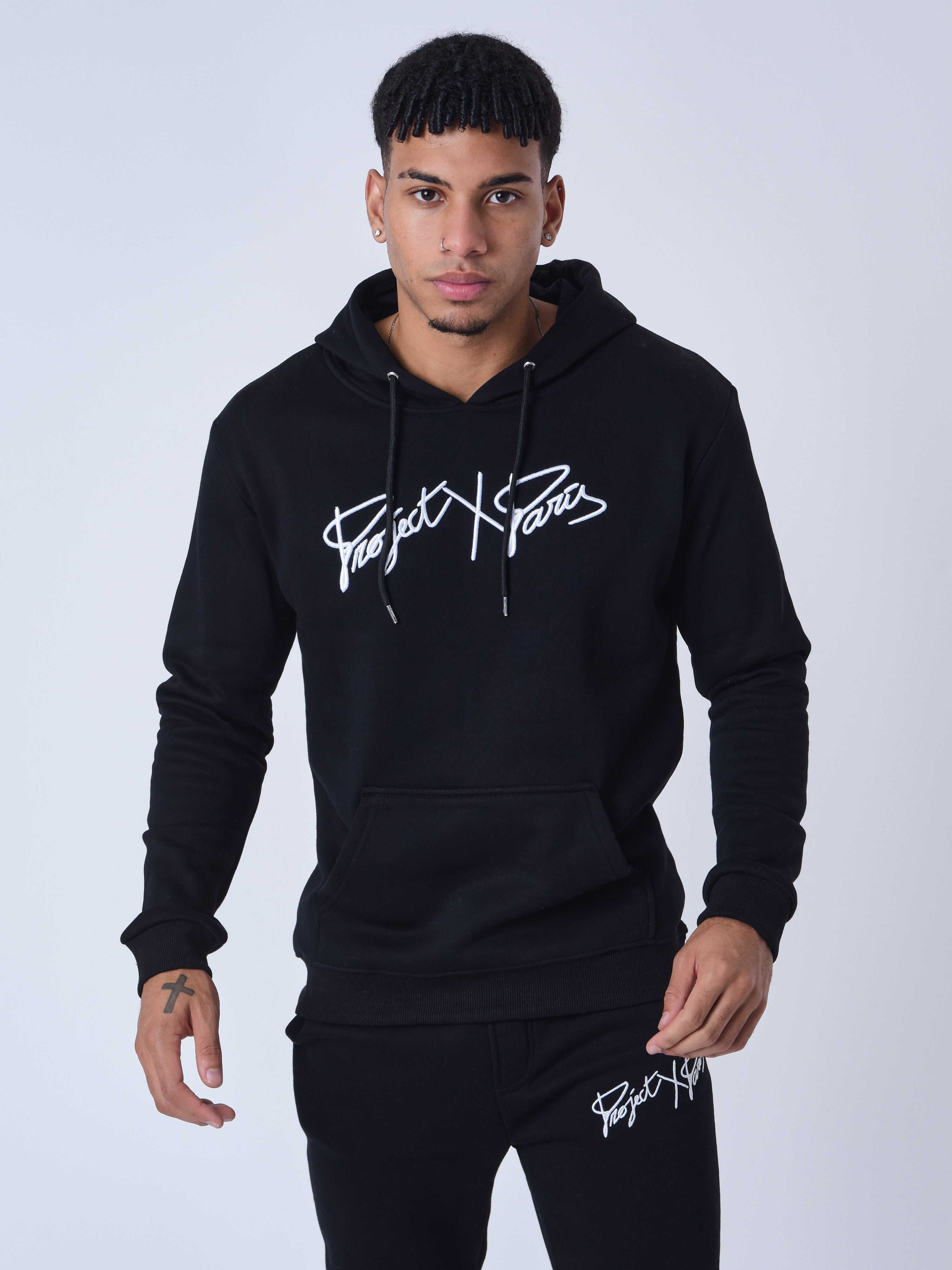 Sweat à Capuche full logo broderie-1