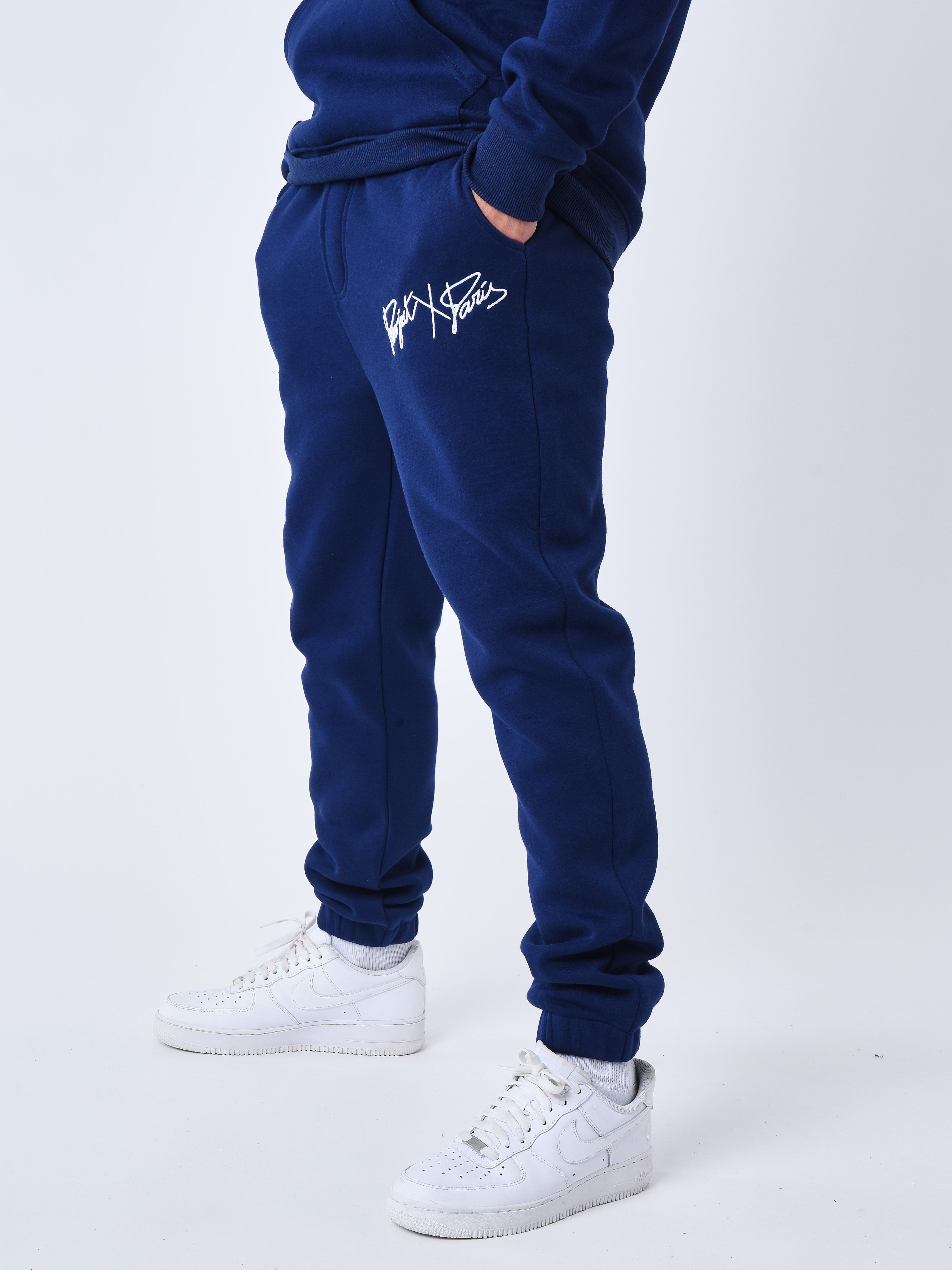 Bas de jogging basic full logo broderie-4