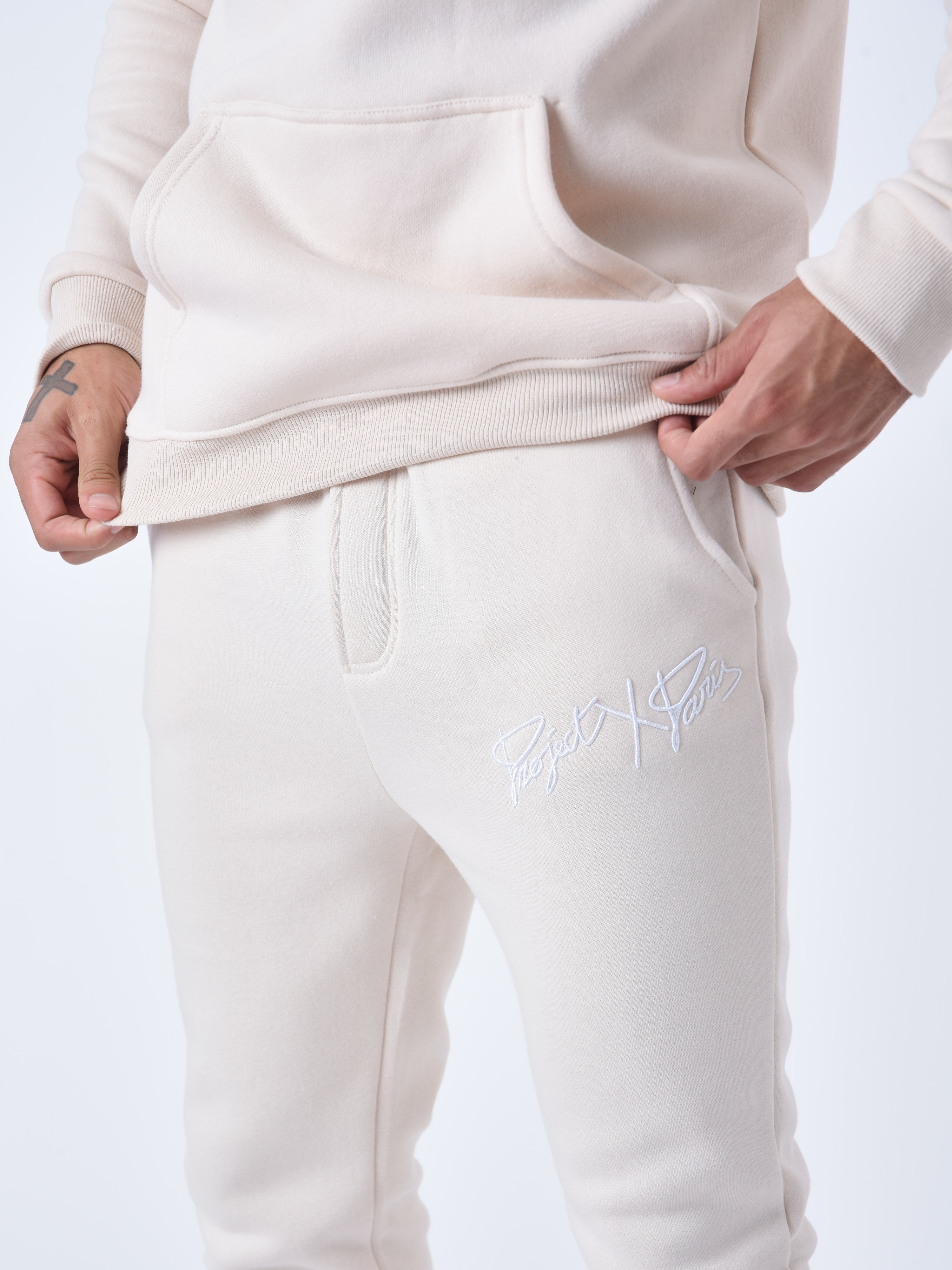 Bas de jogging basic full logo broderie-5