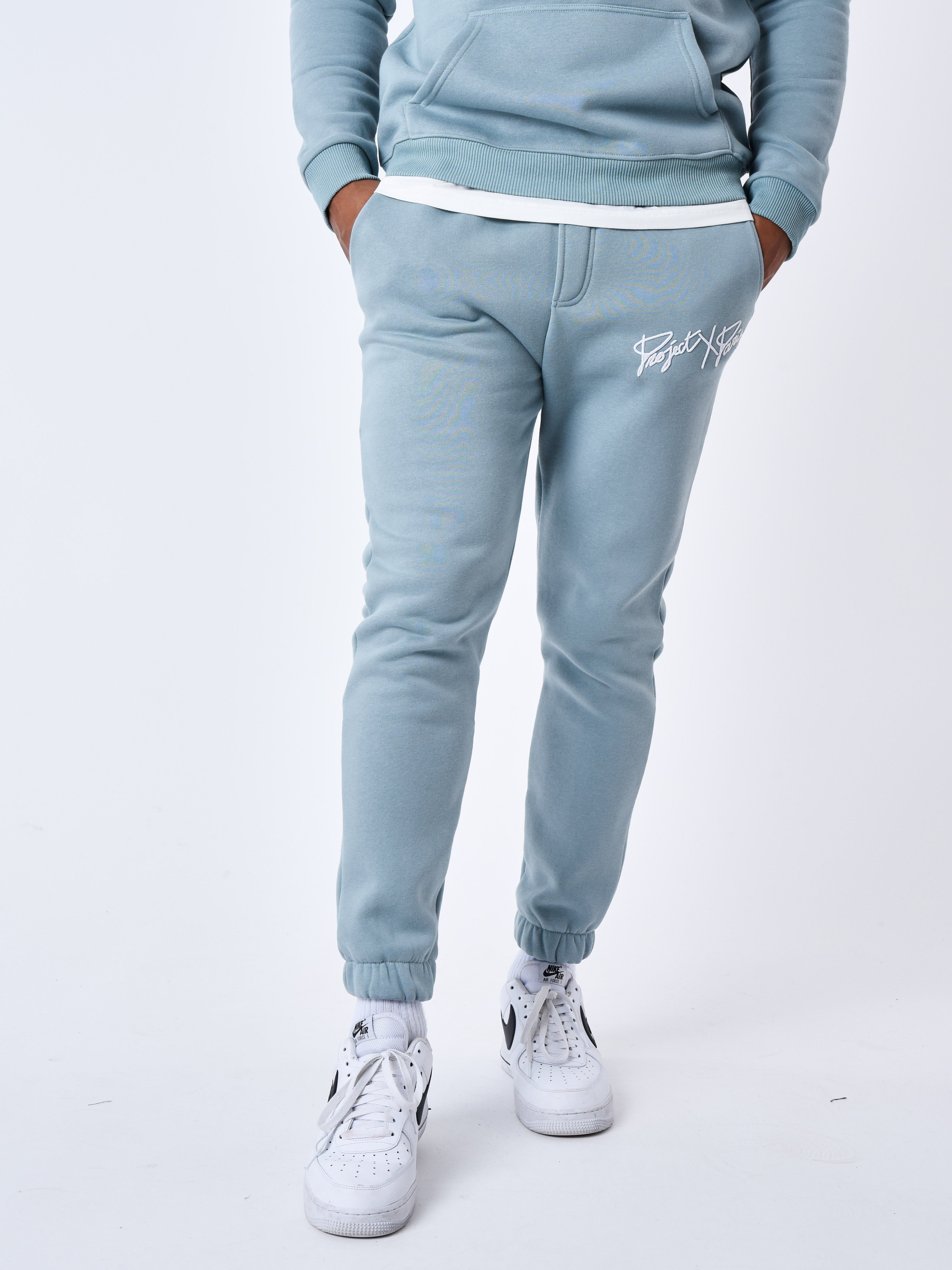 Bas de jogging basic full logo broderie-2