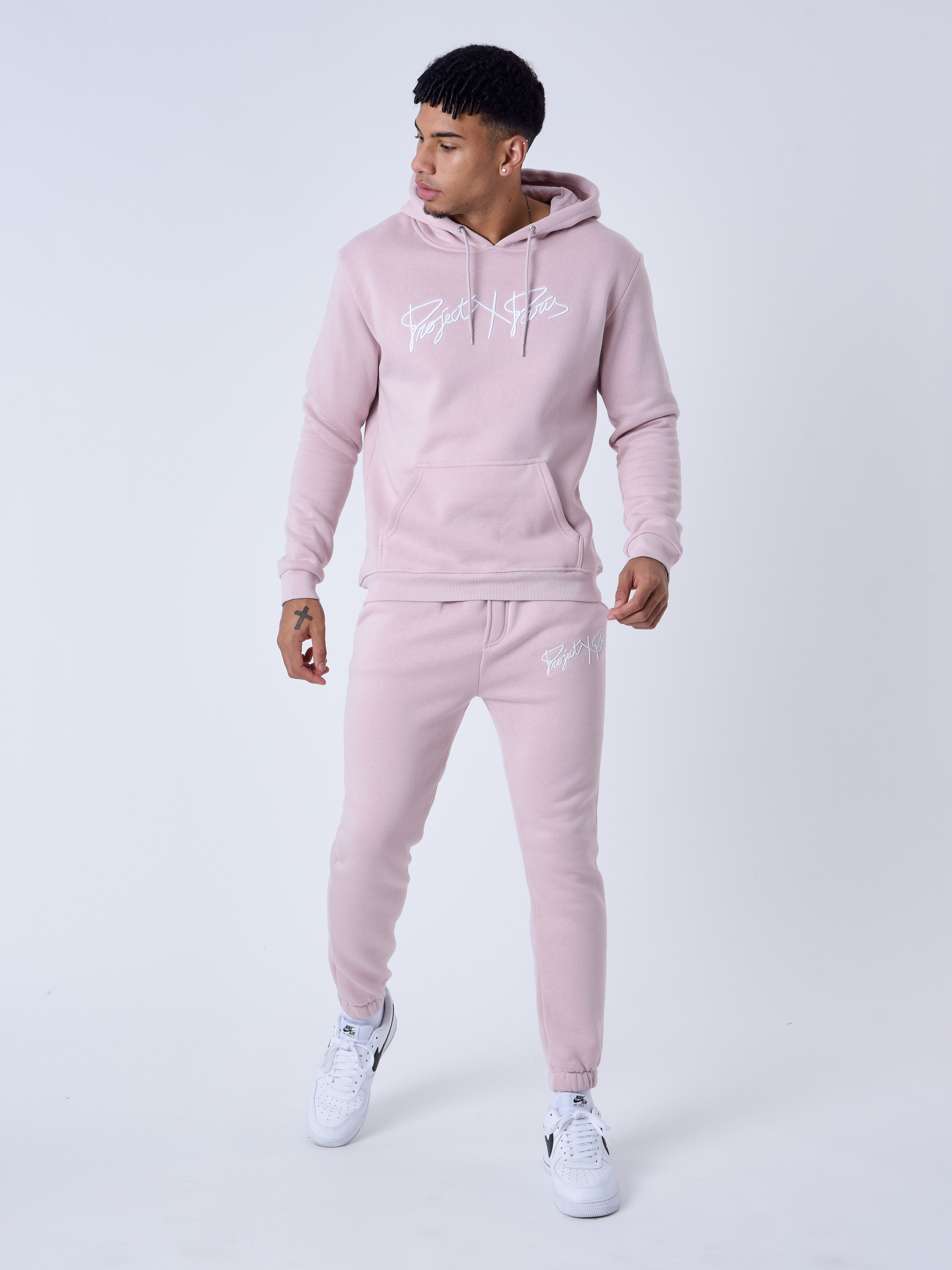 Bas de jogging basic full logo broderie-3