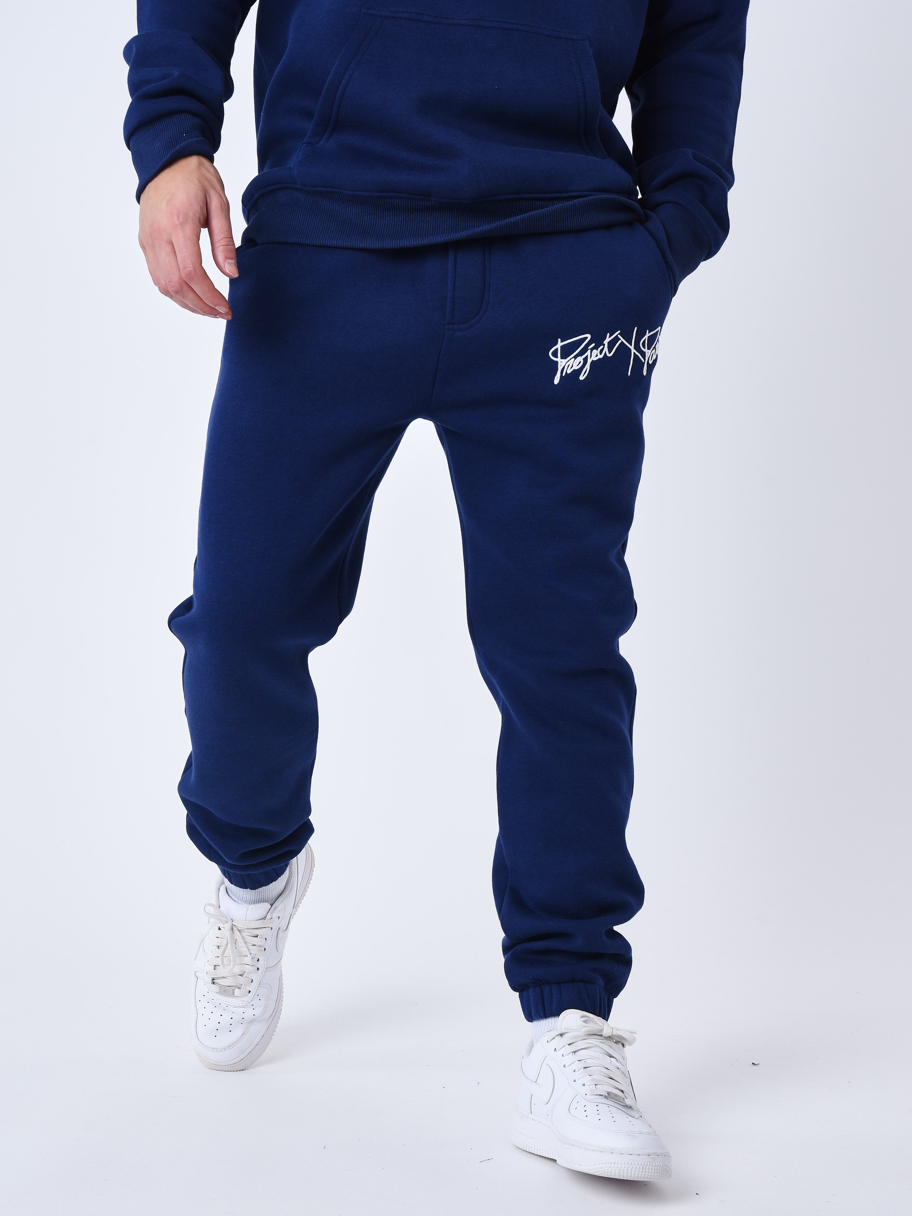 Bas de jogging basic full logo broderie-2