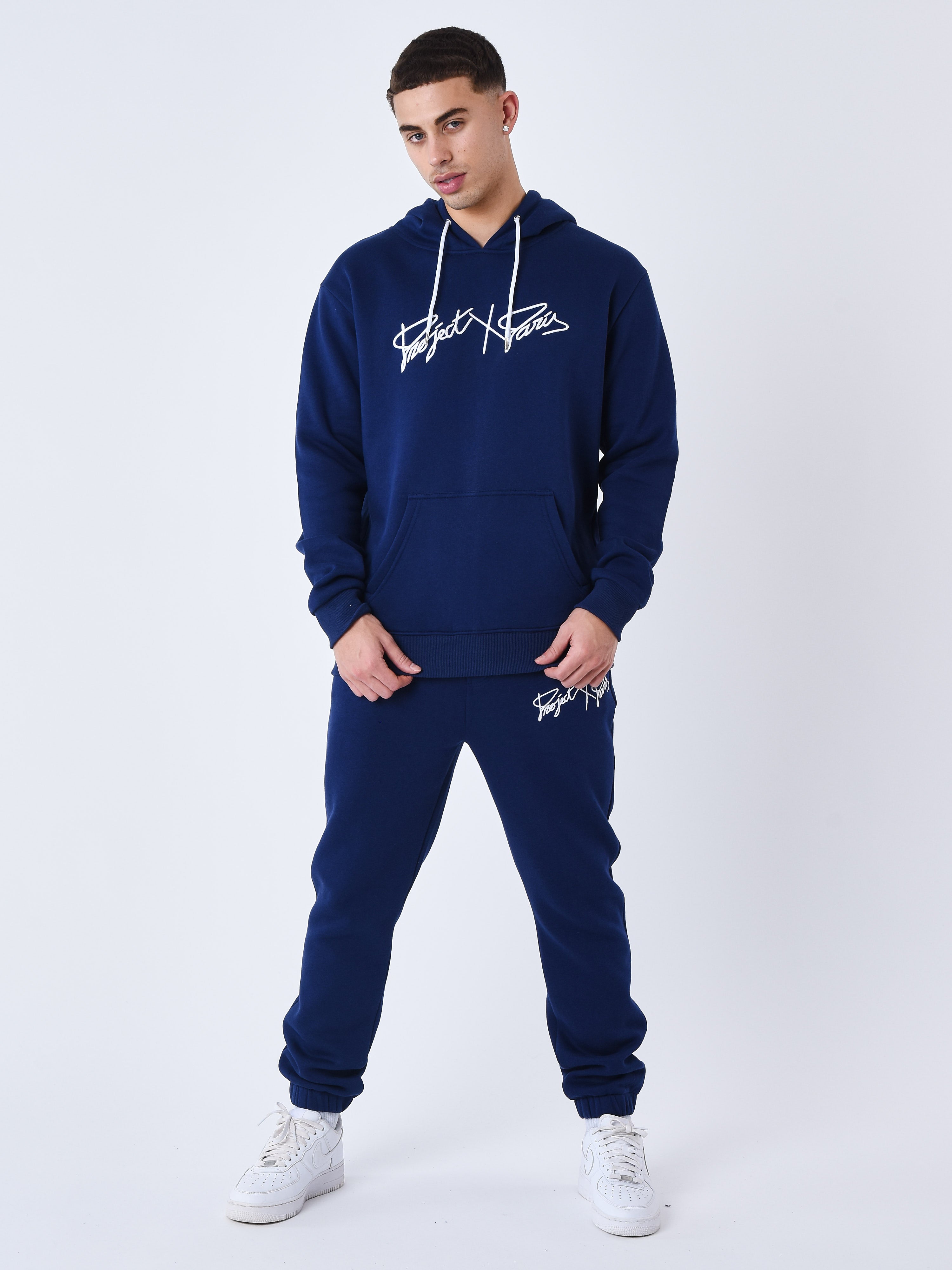 Bas de jogging basic full logo broderie-3
