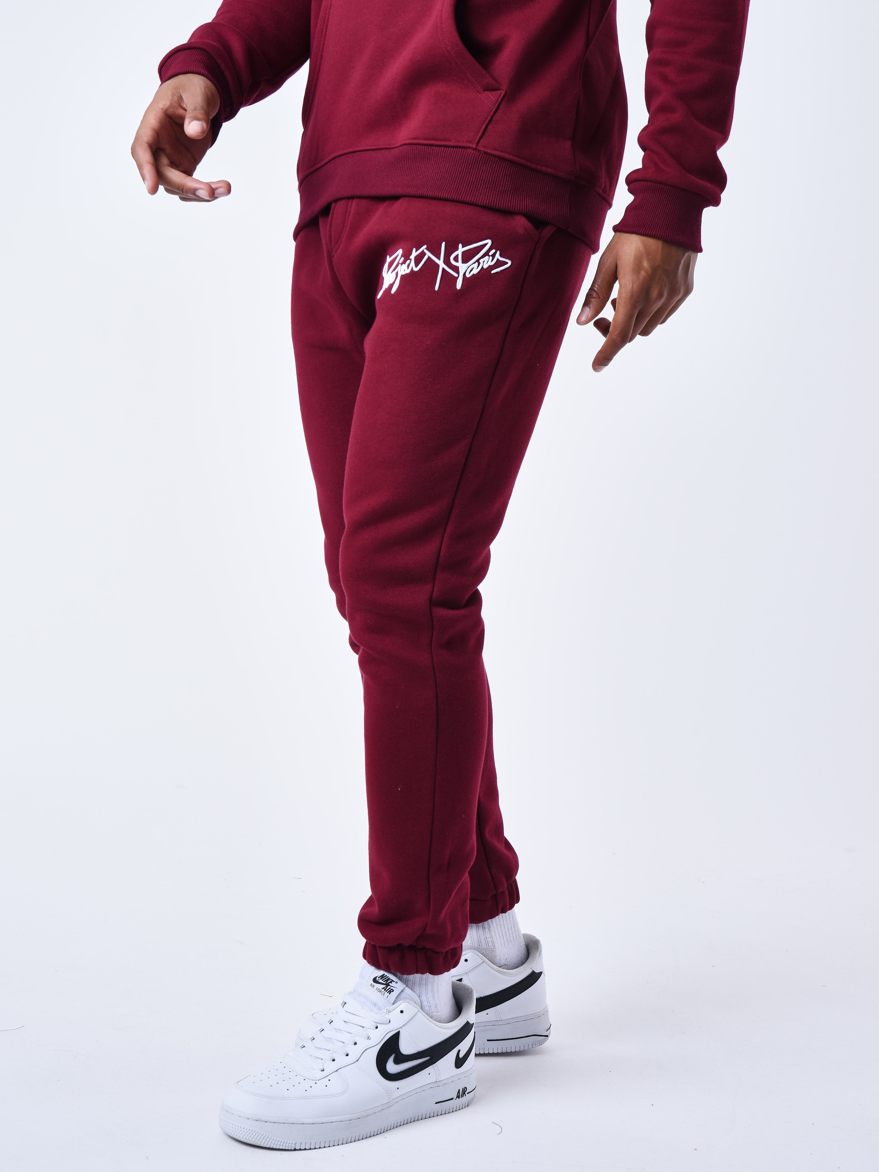 Bas de jogging basic full logo broderie-4