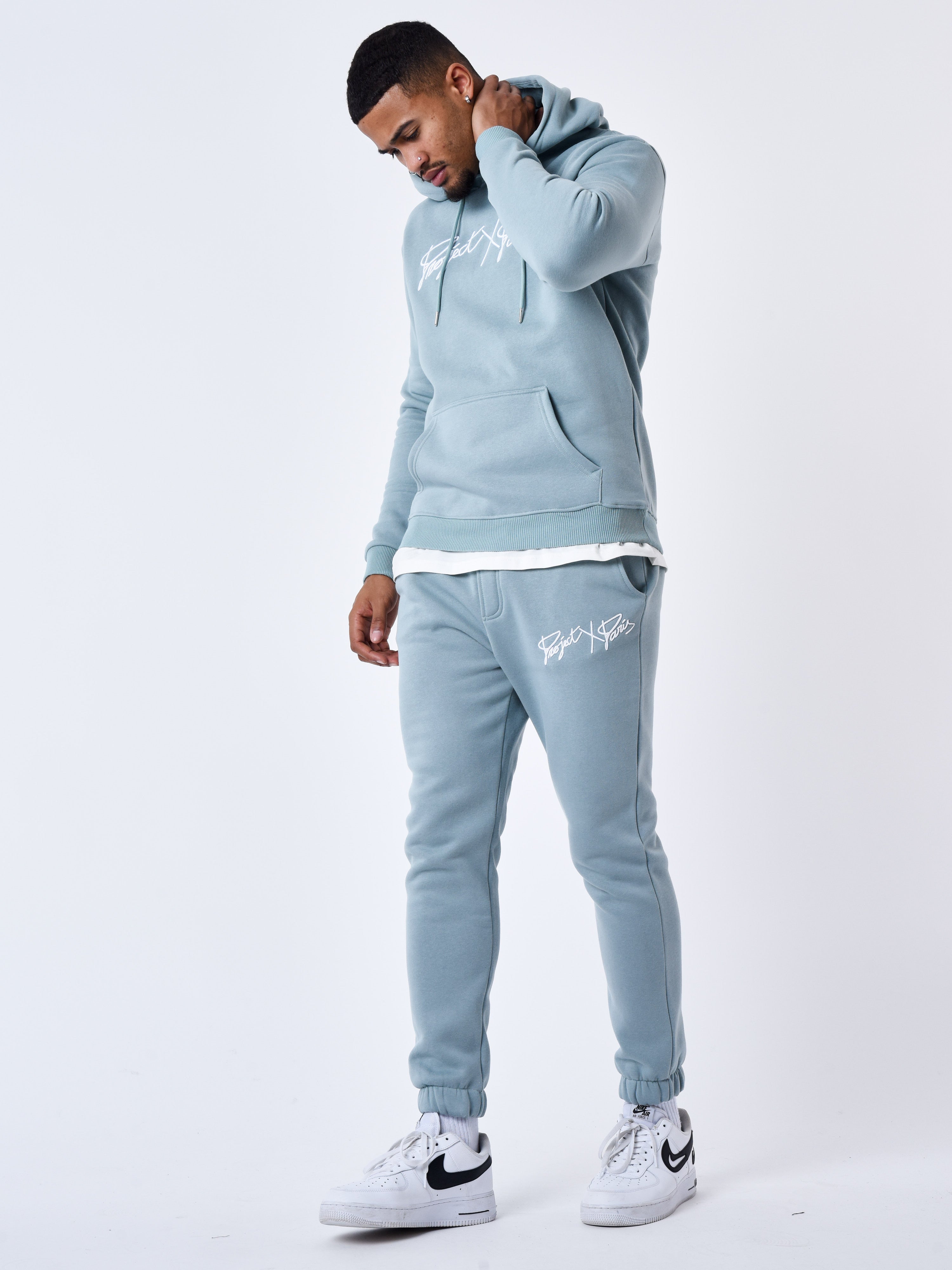 Bas de jogging basic full logo broderie-1
