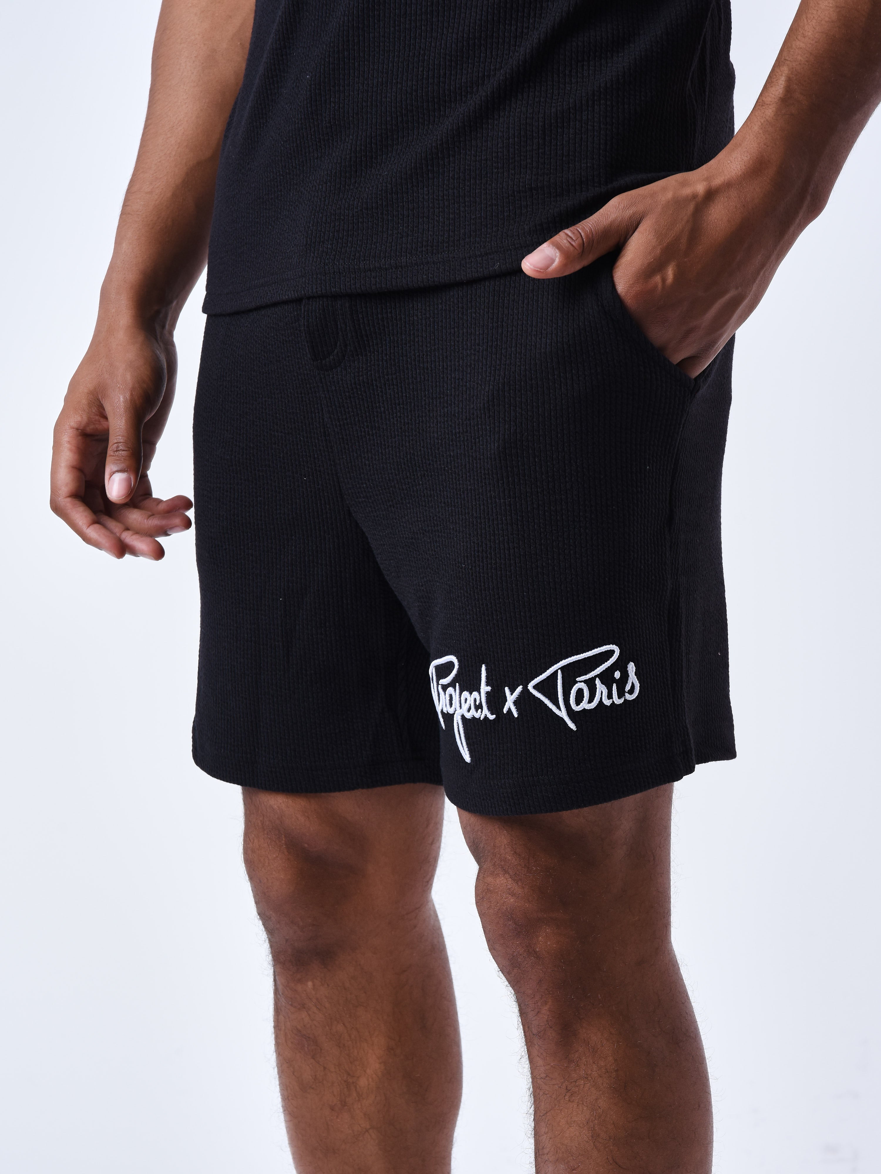 Pantaloni scurți Waffle Signature-6