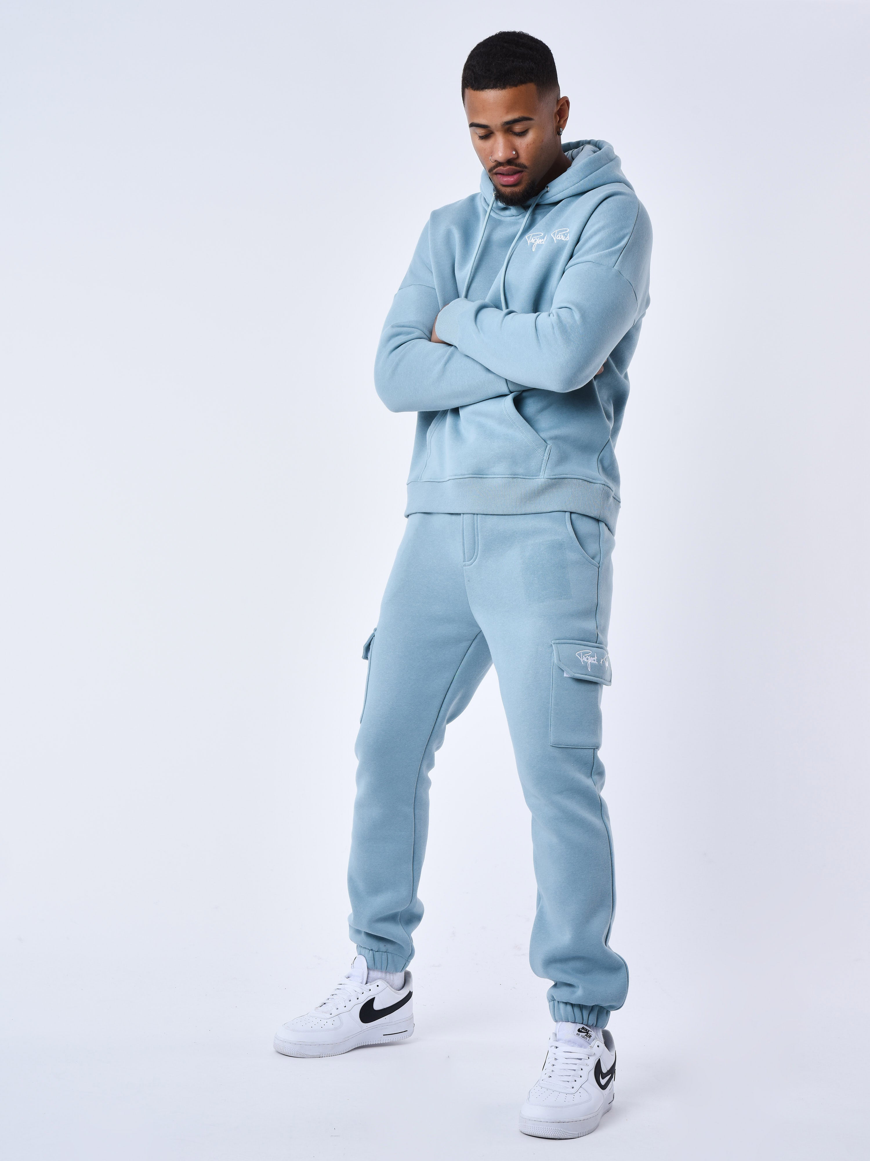 Signature cargo style joggers-1