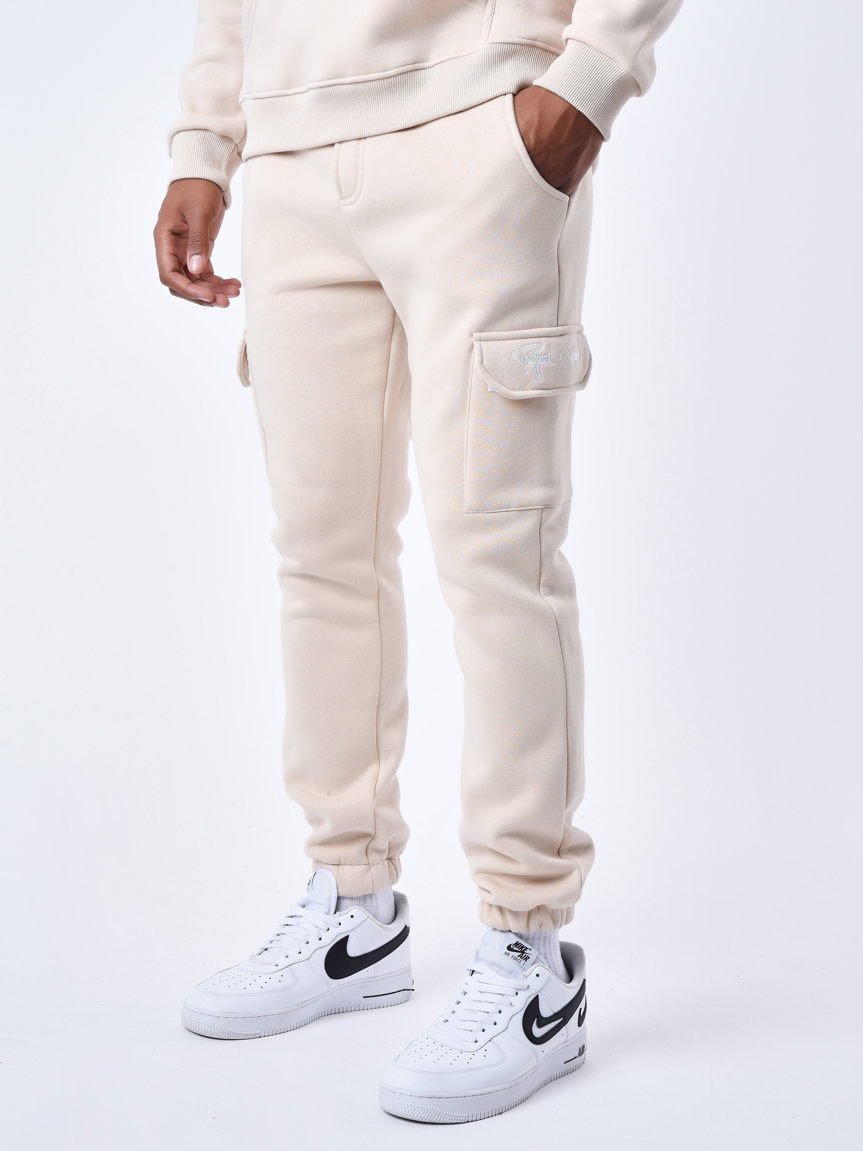 Signature cargo style joggers-4