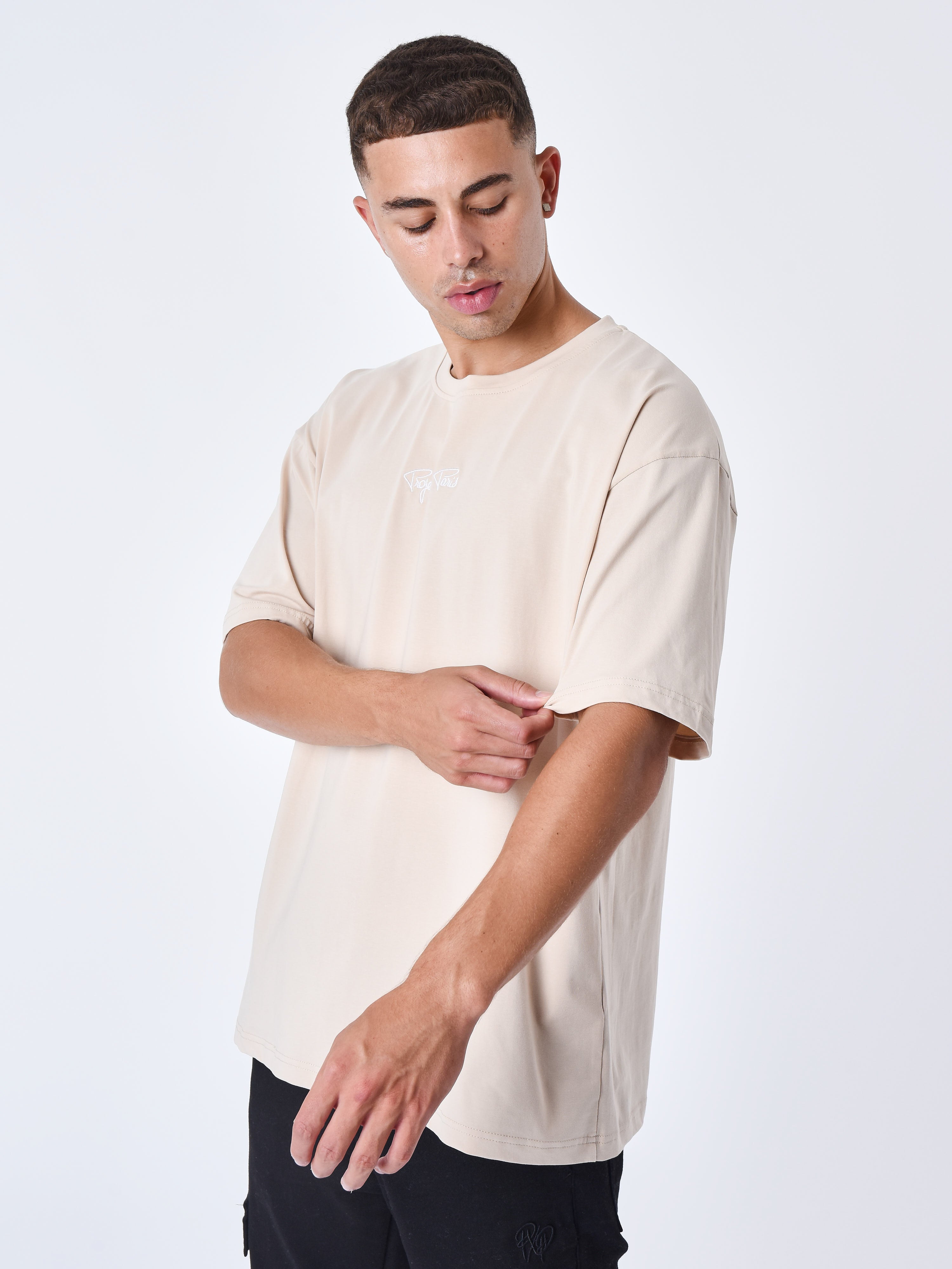 T-skjorte med logo broderi-34