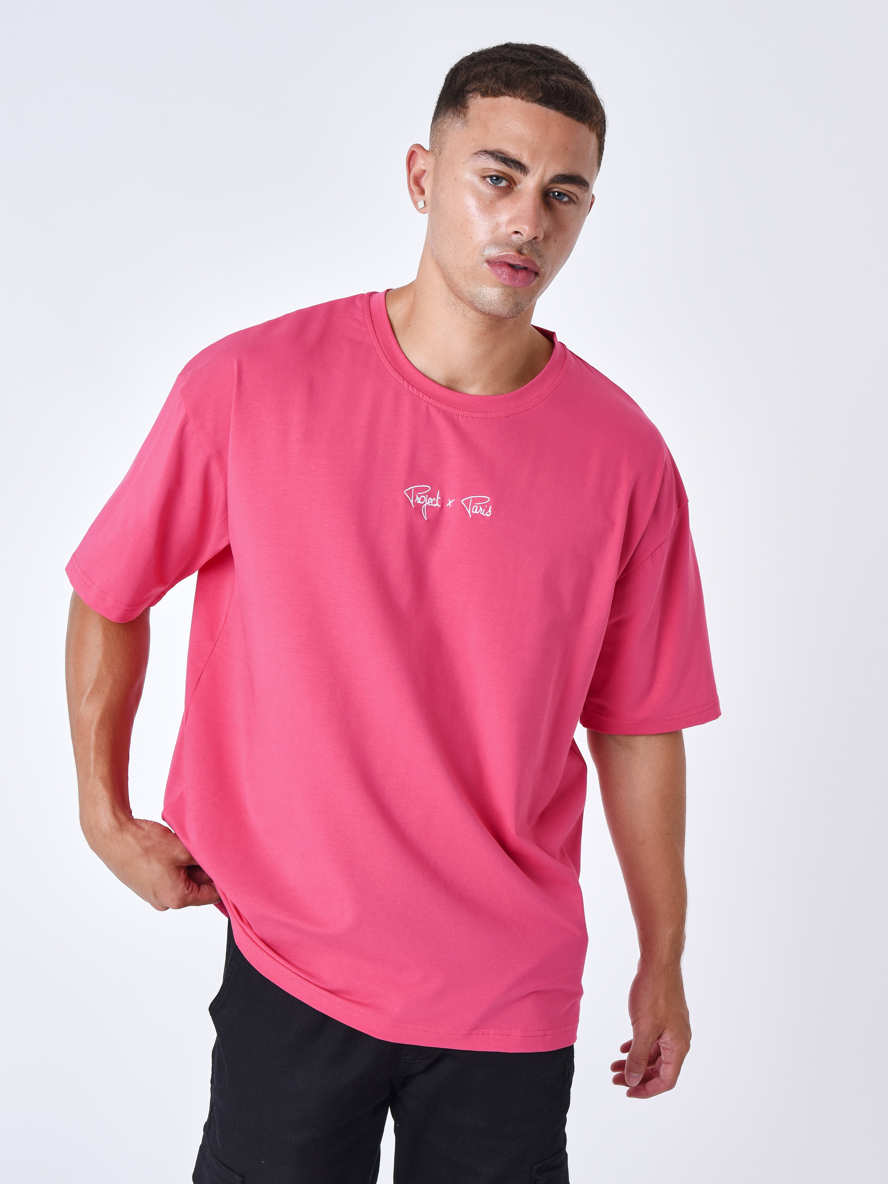 T-skjorte med logo broderi-44