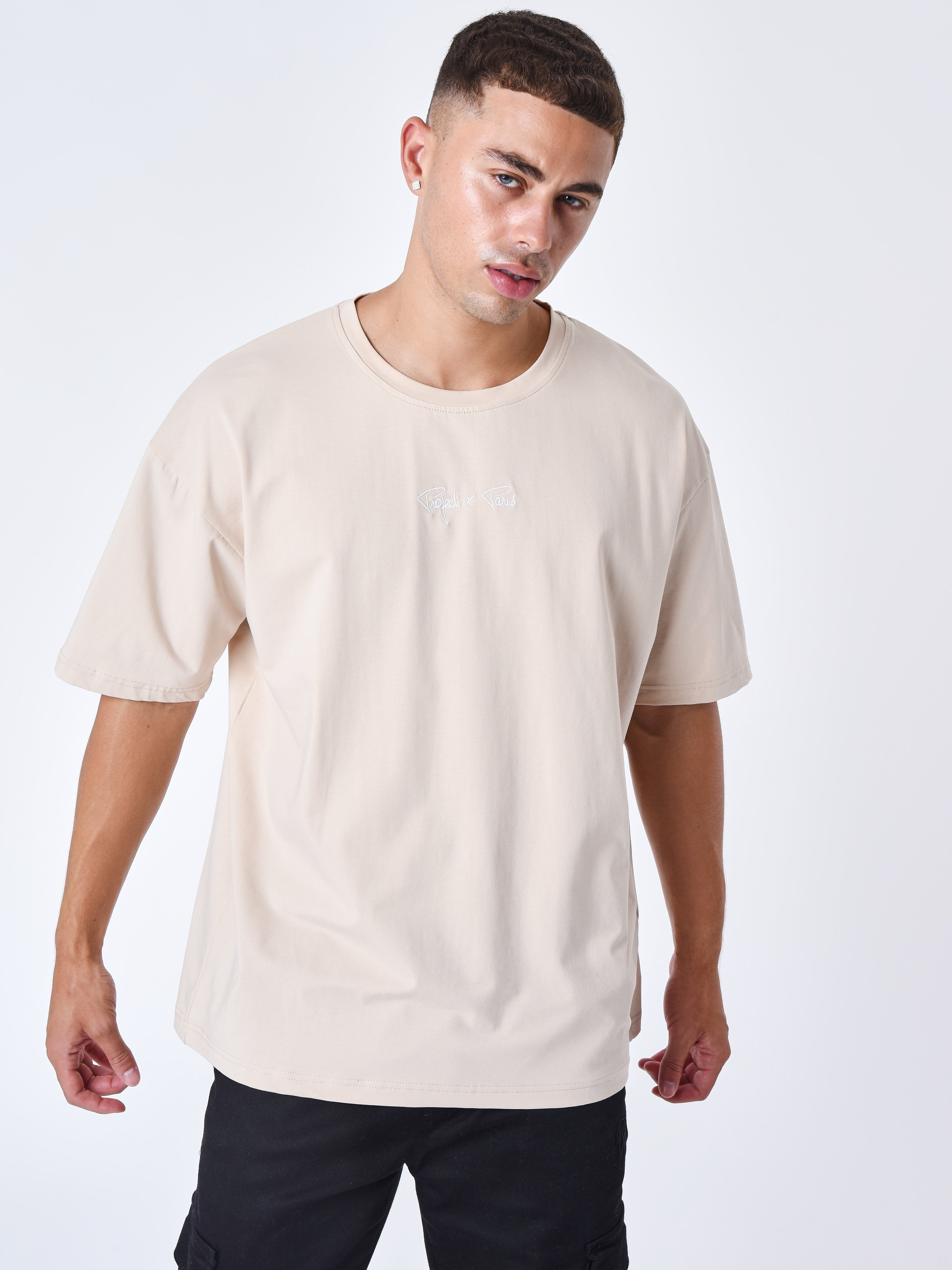 T-skjorte med logo broderi-32