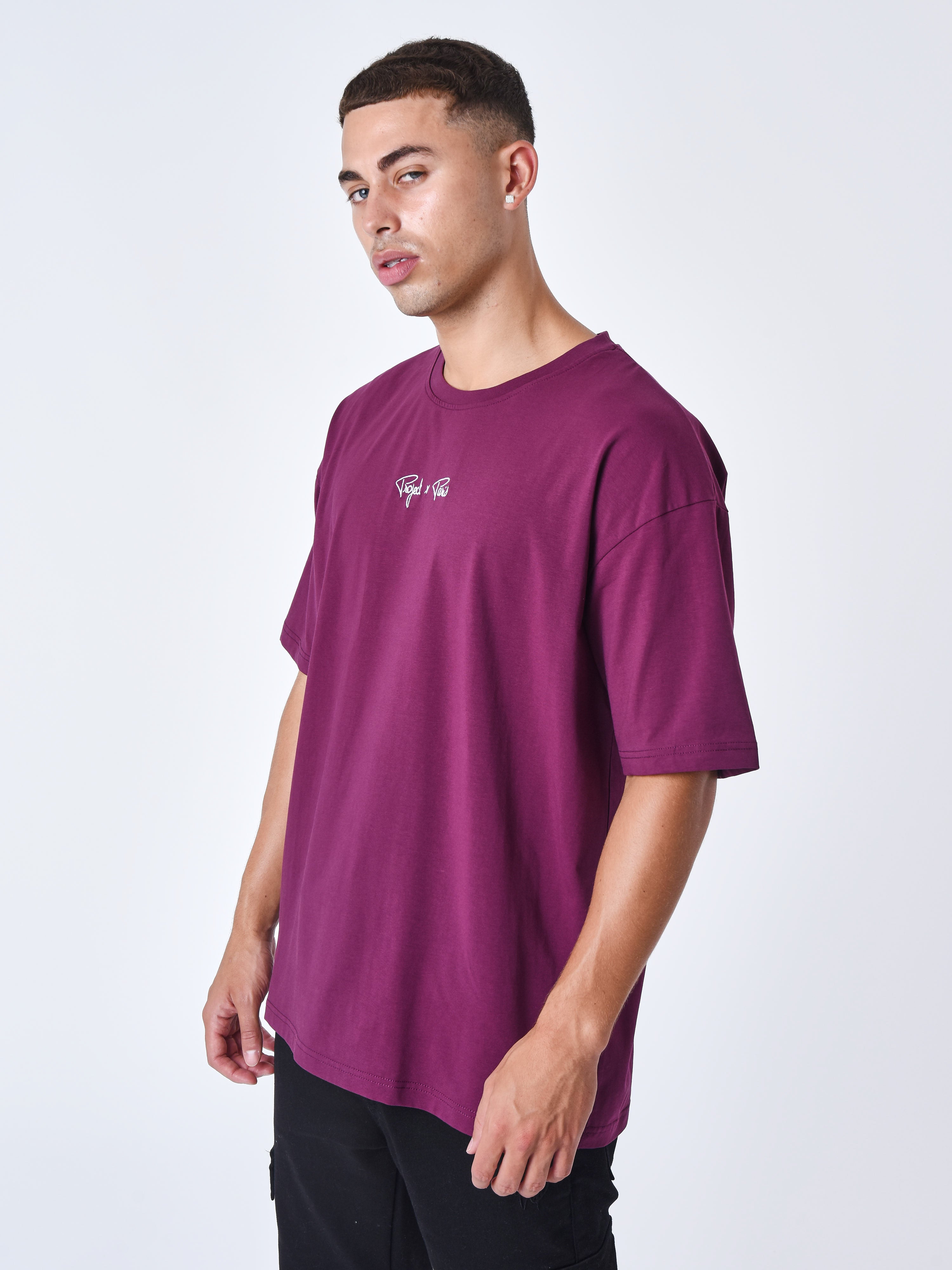 T-skjorte med logo broderi-22