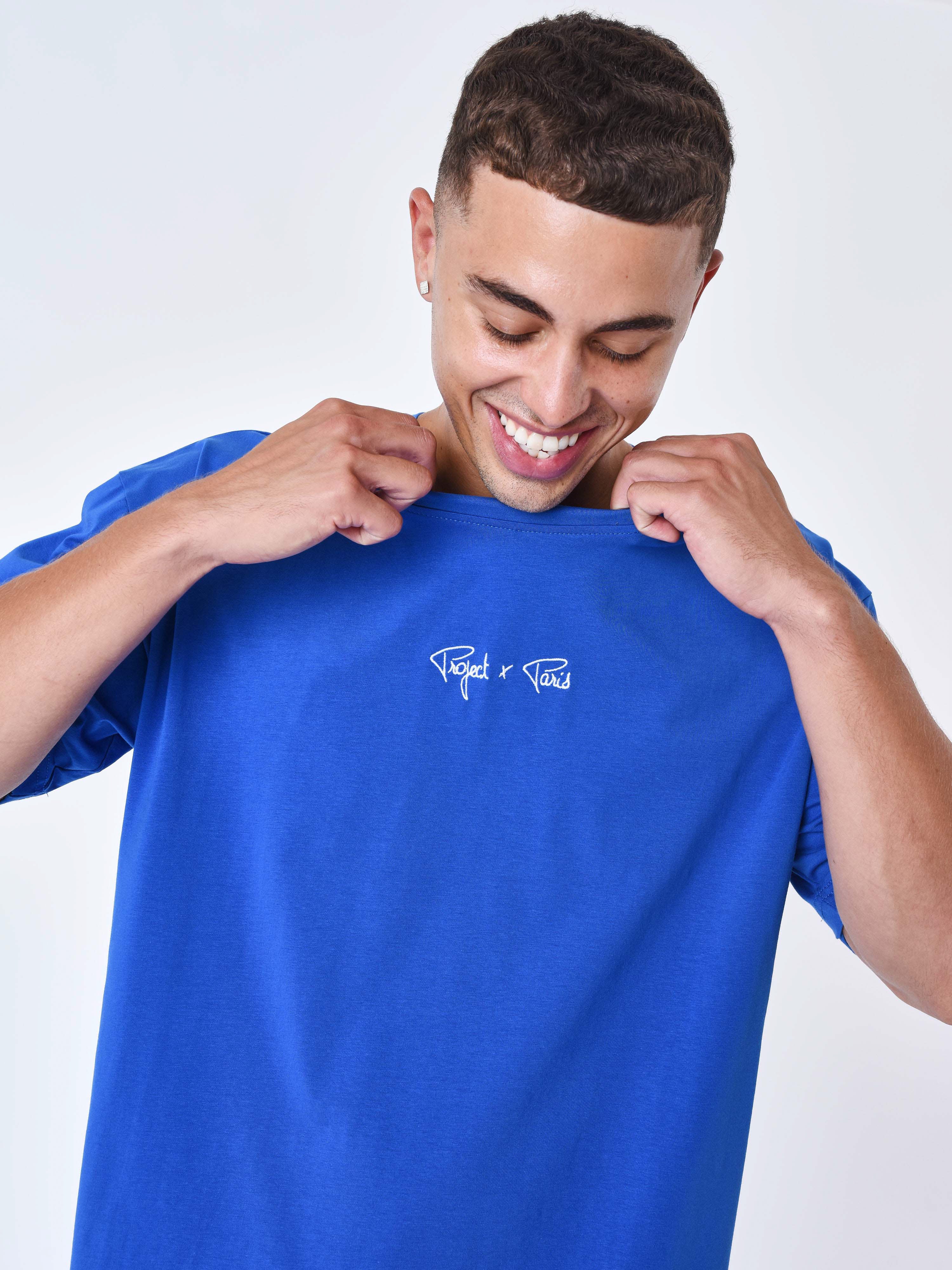 T-skjorte med logo broderi-8