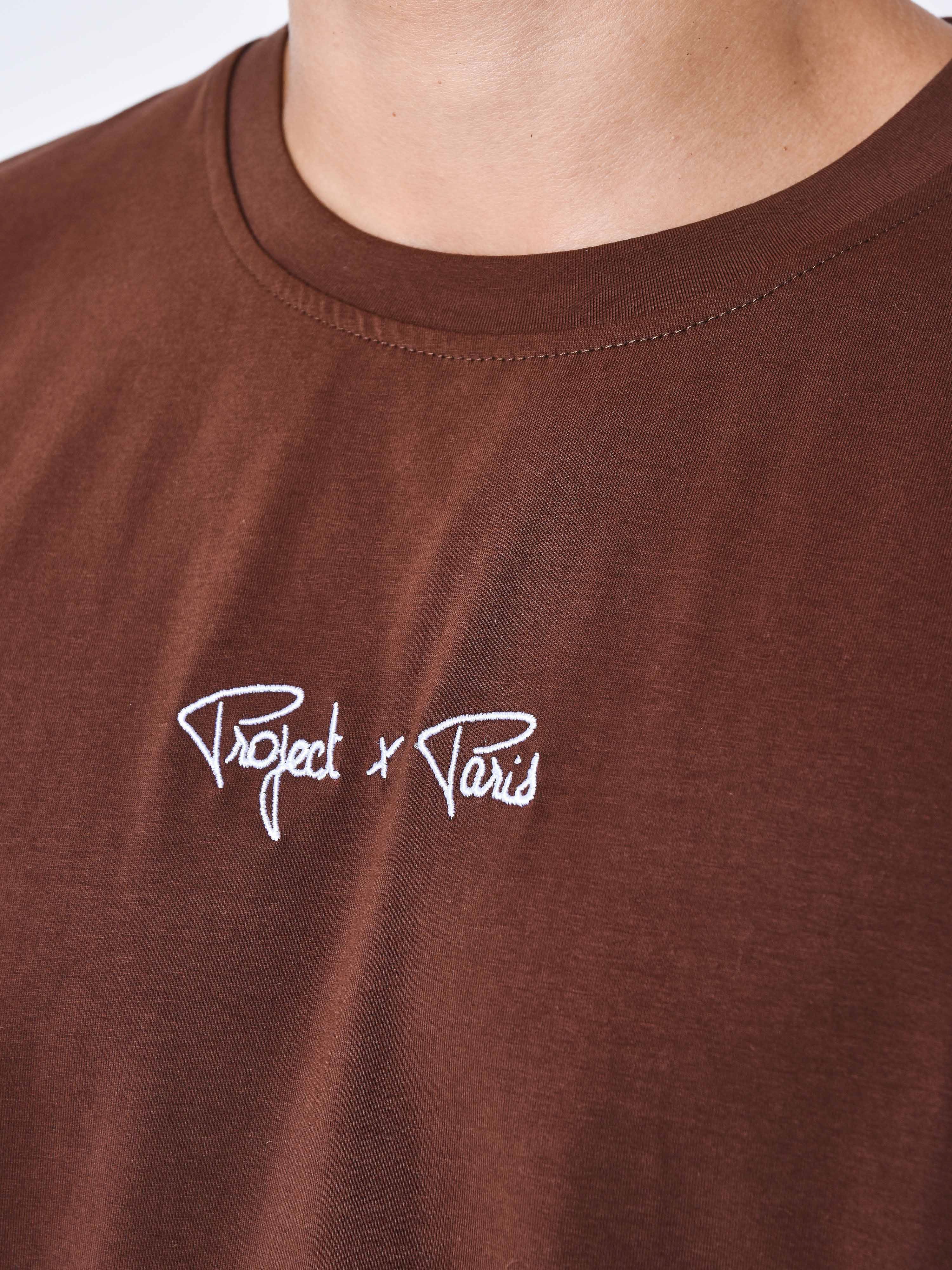 T-skjorte med logo broderi-6