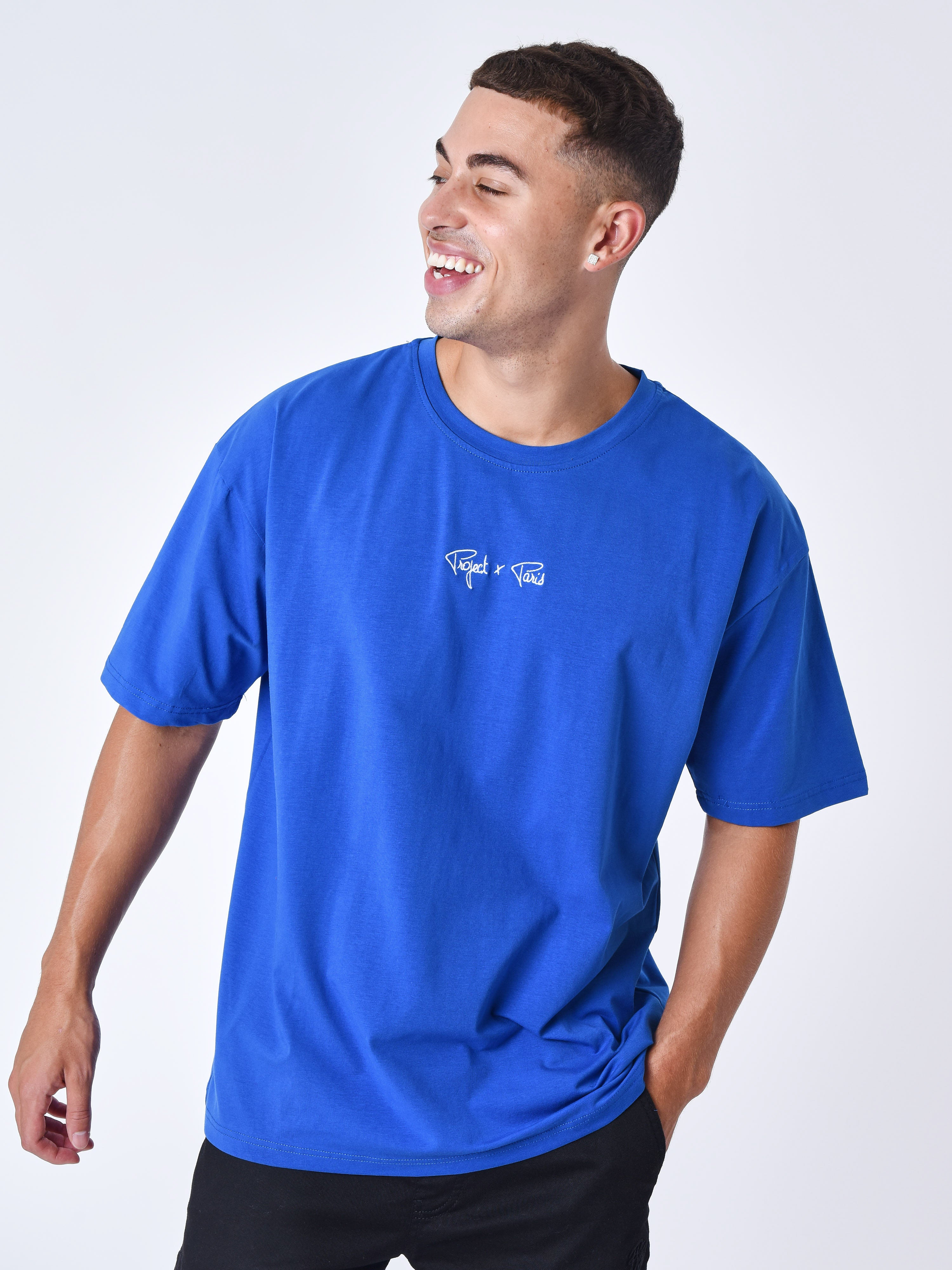 T-skjorte med logo broderi-7