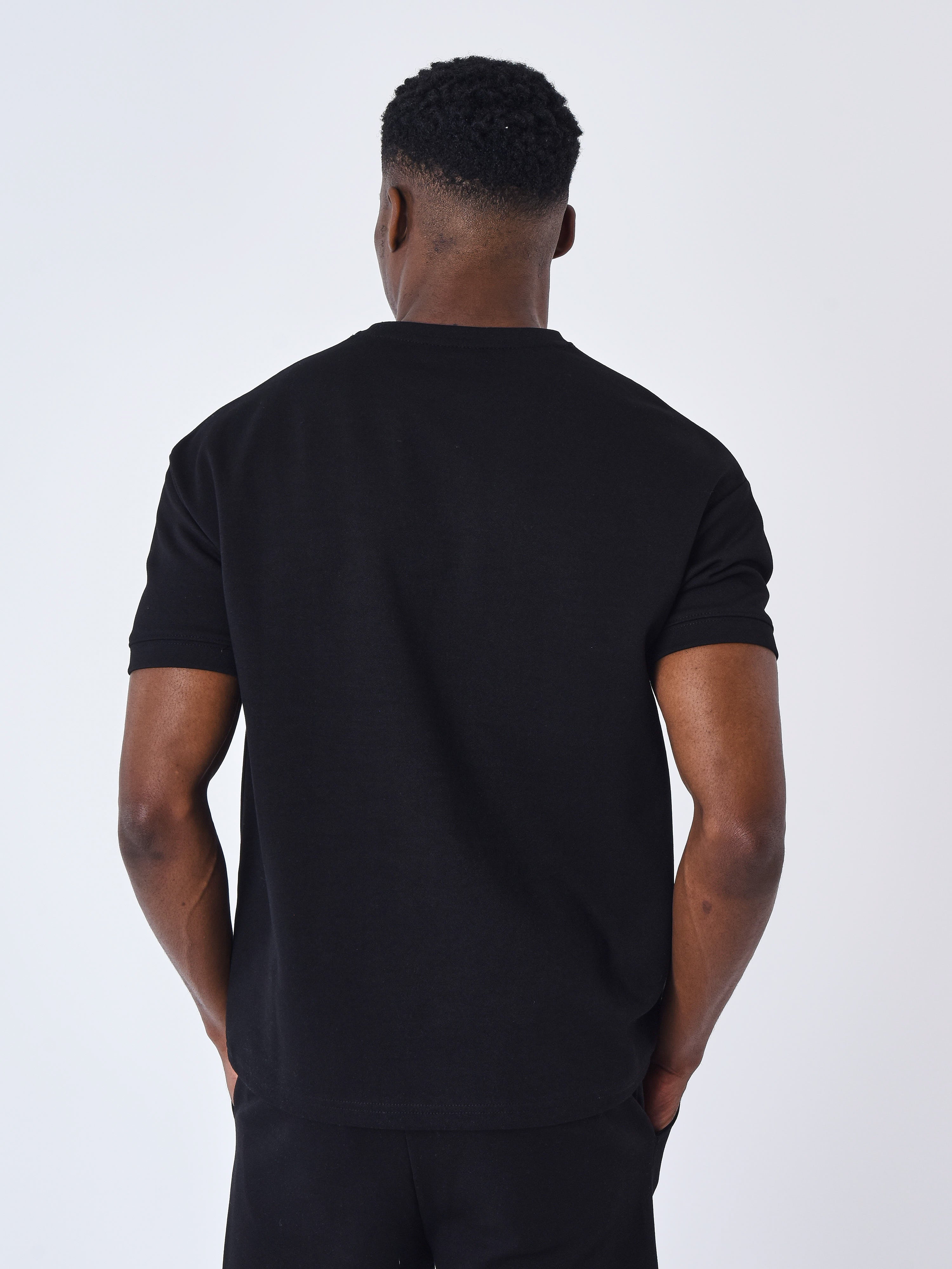 Textured Signature T-shirt-2