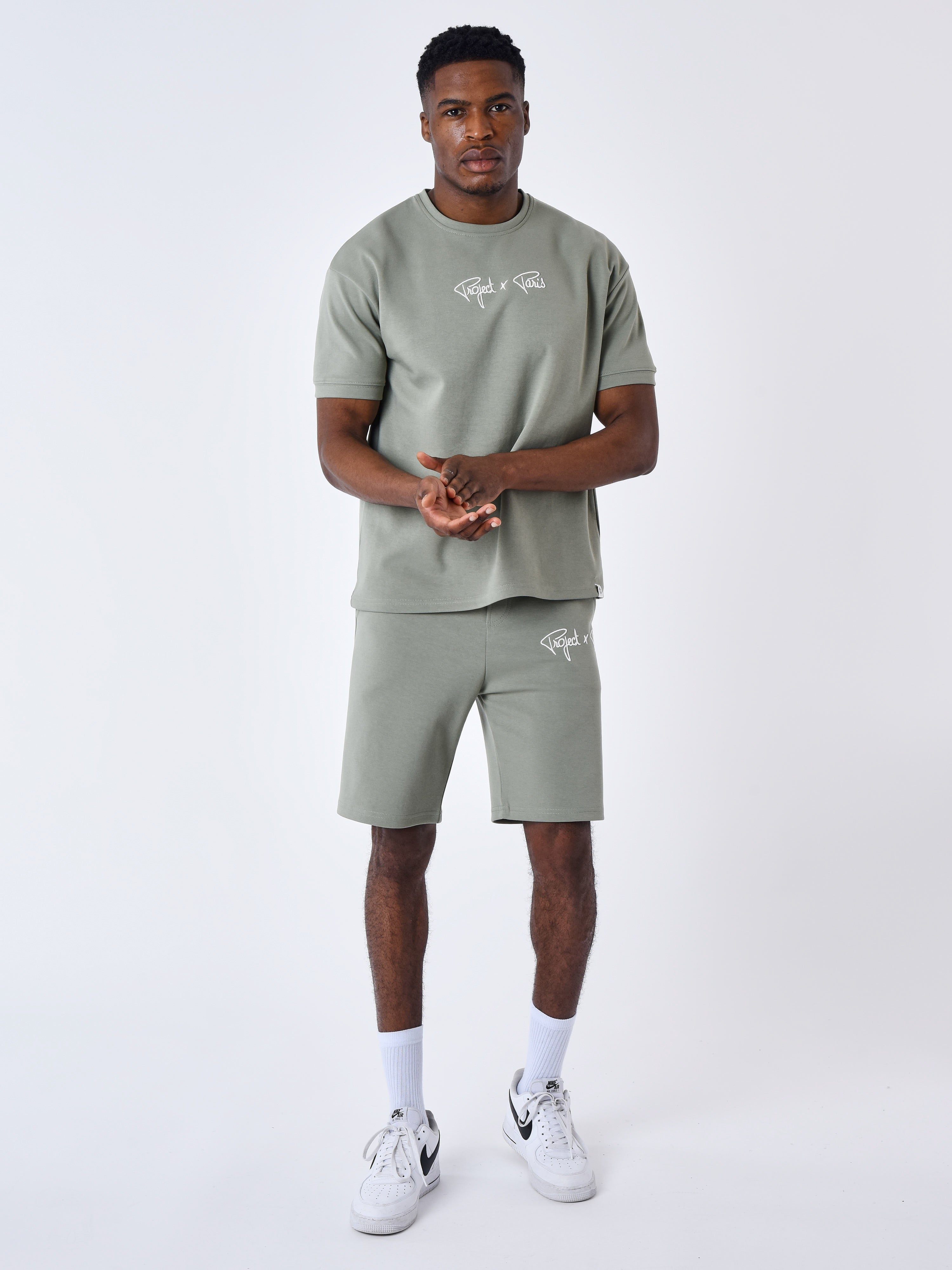 Textured Signature T-shirt-3