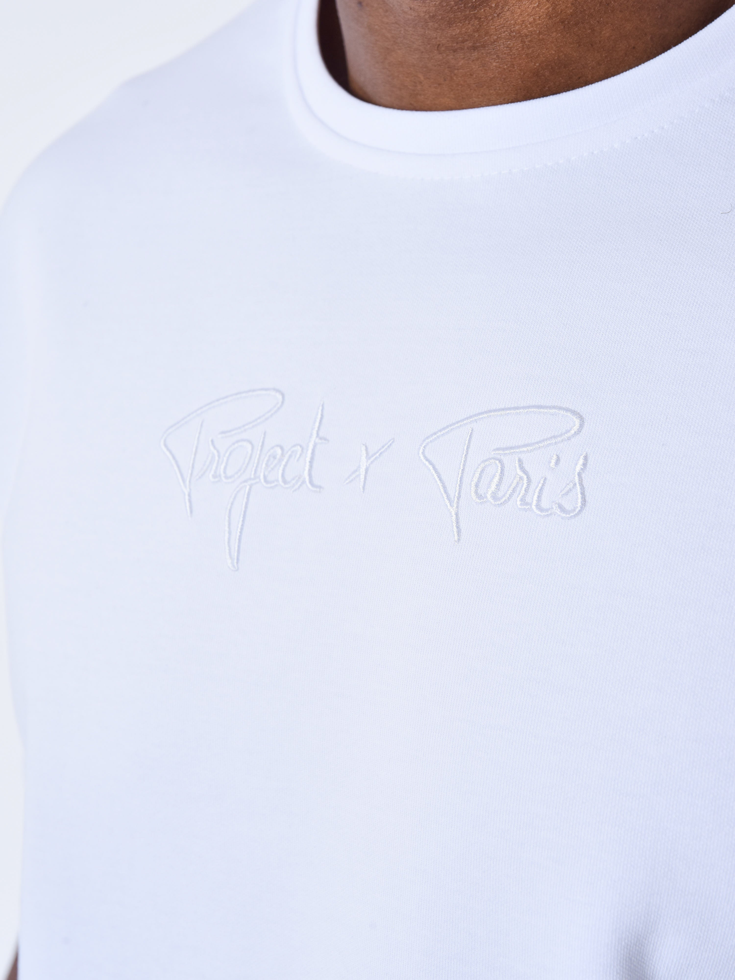 T-shirt Signature texturé-4