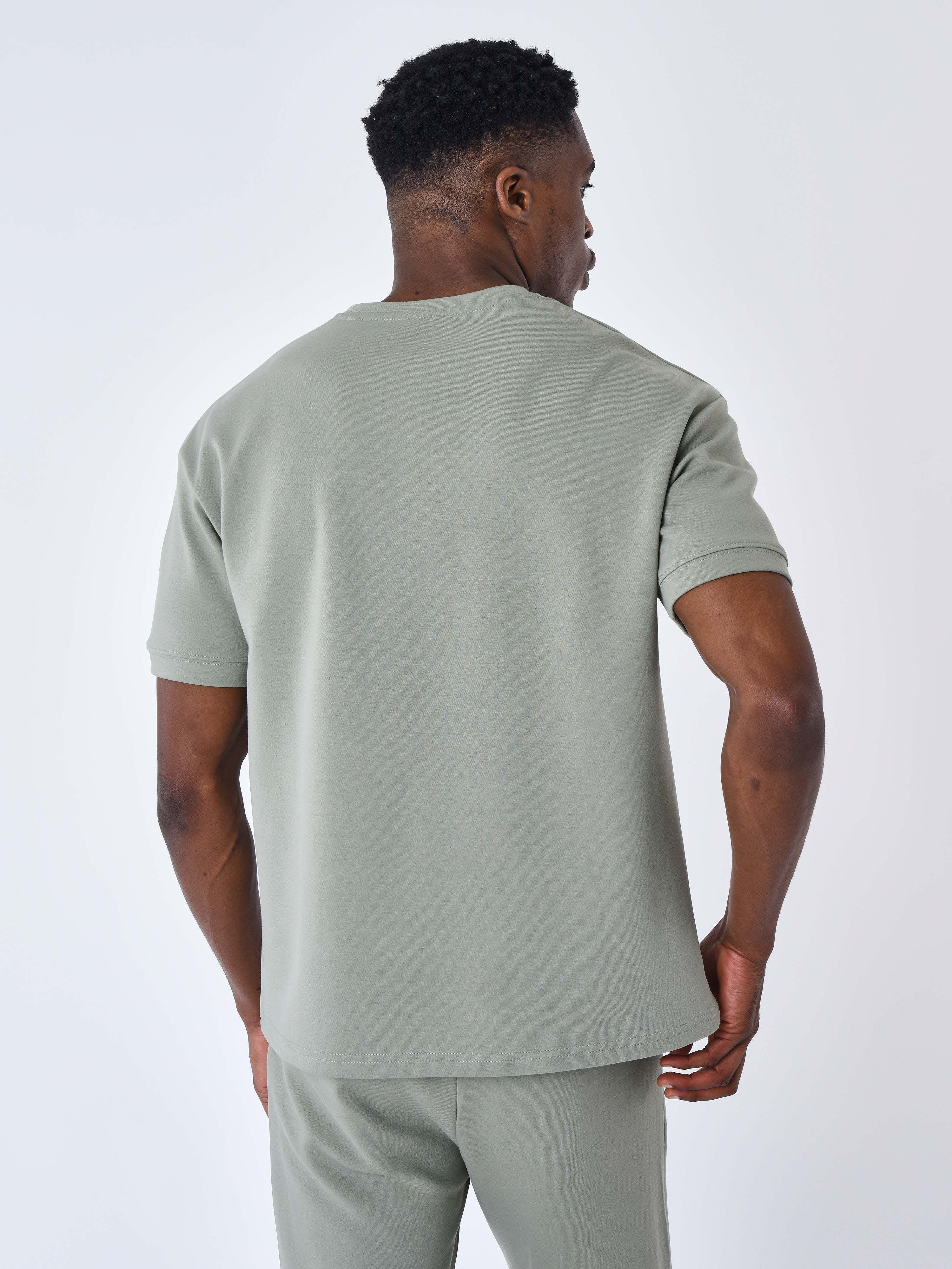 Textured Signature T-shirt-2