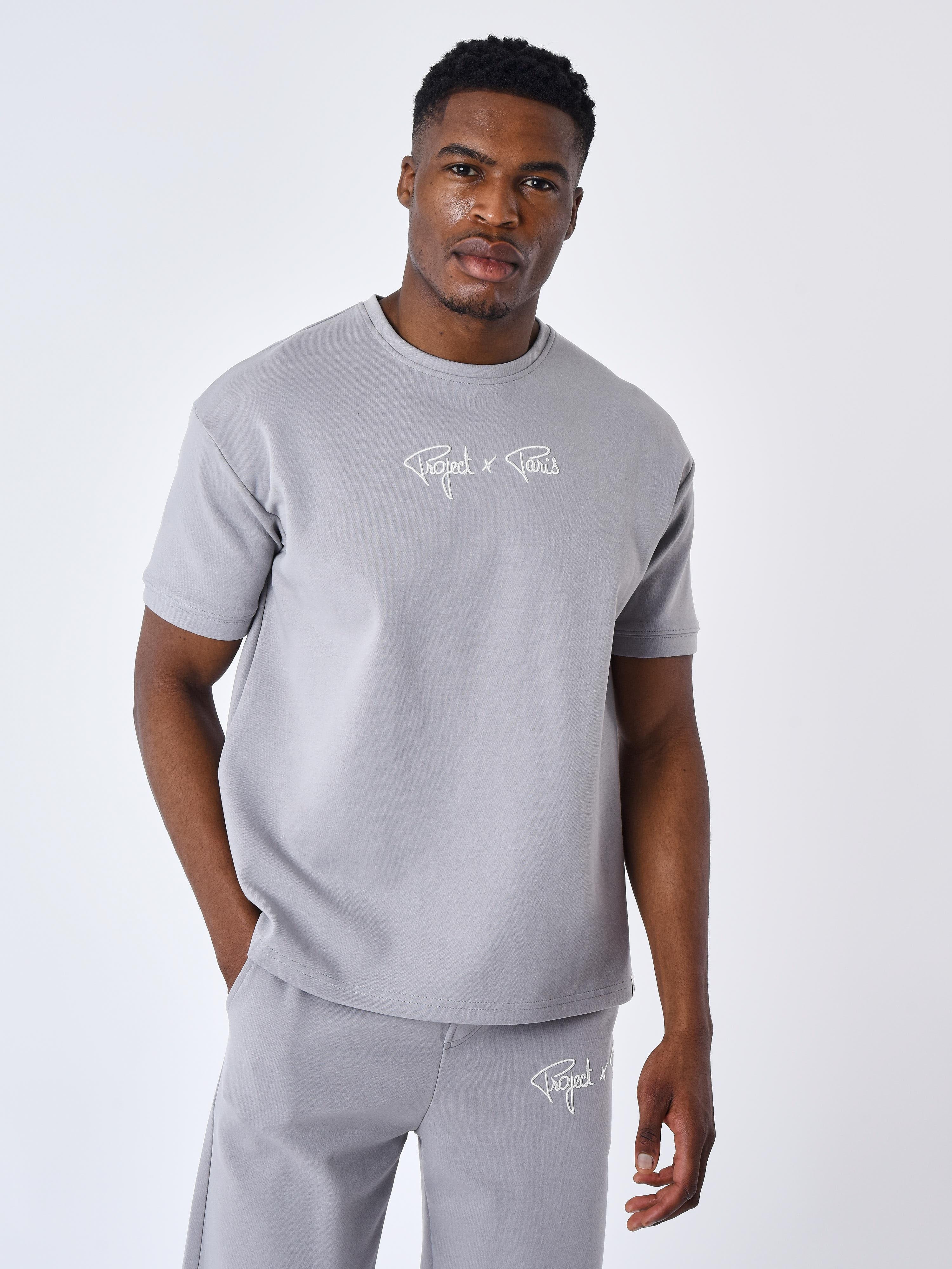 T-shirt Signature strutturato-1