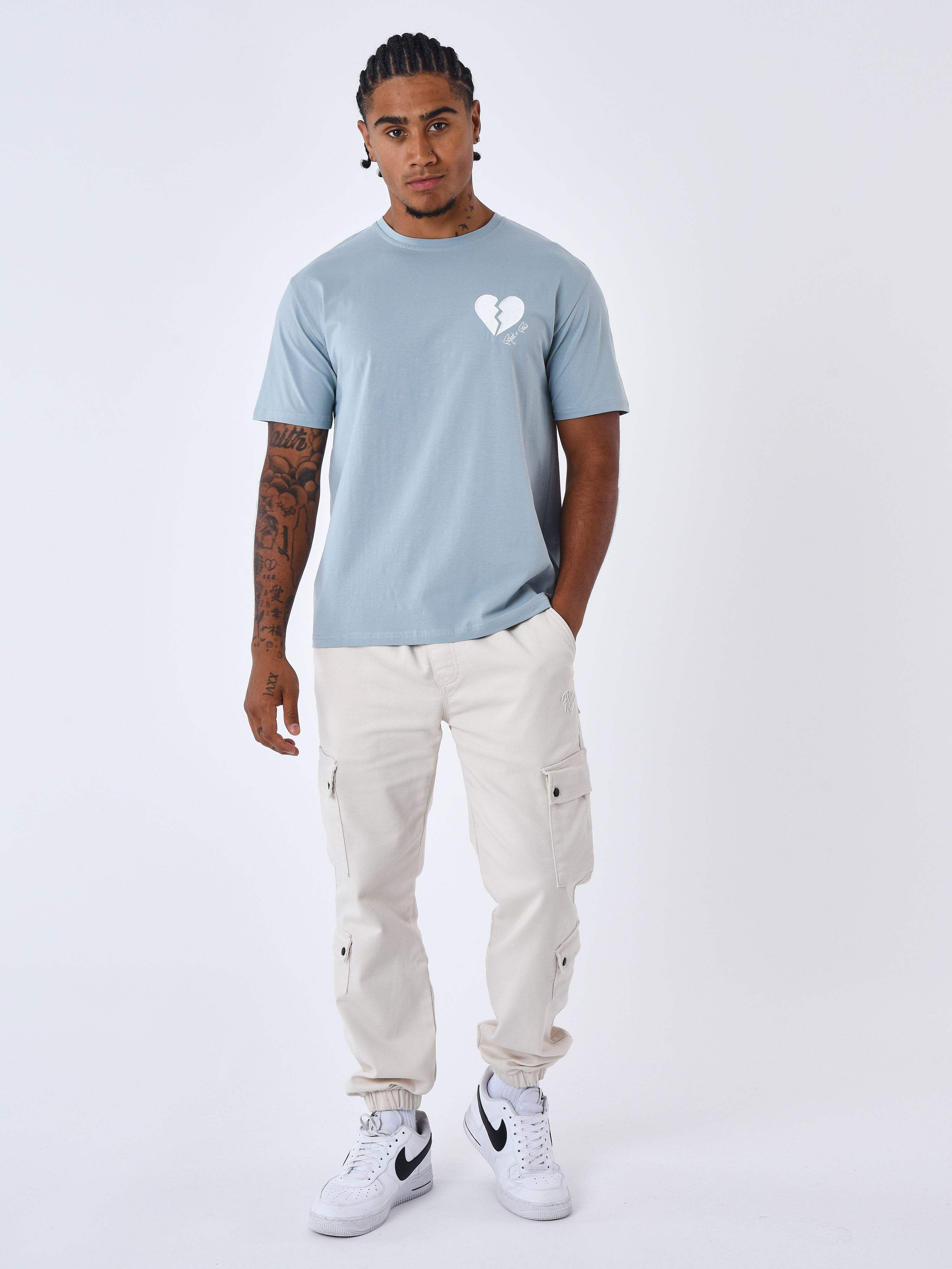 Camiseta corazón roto-1