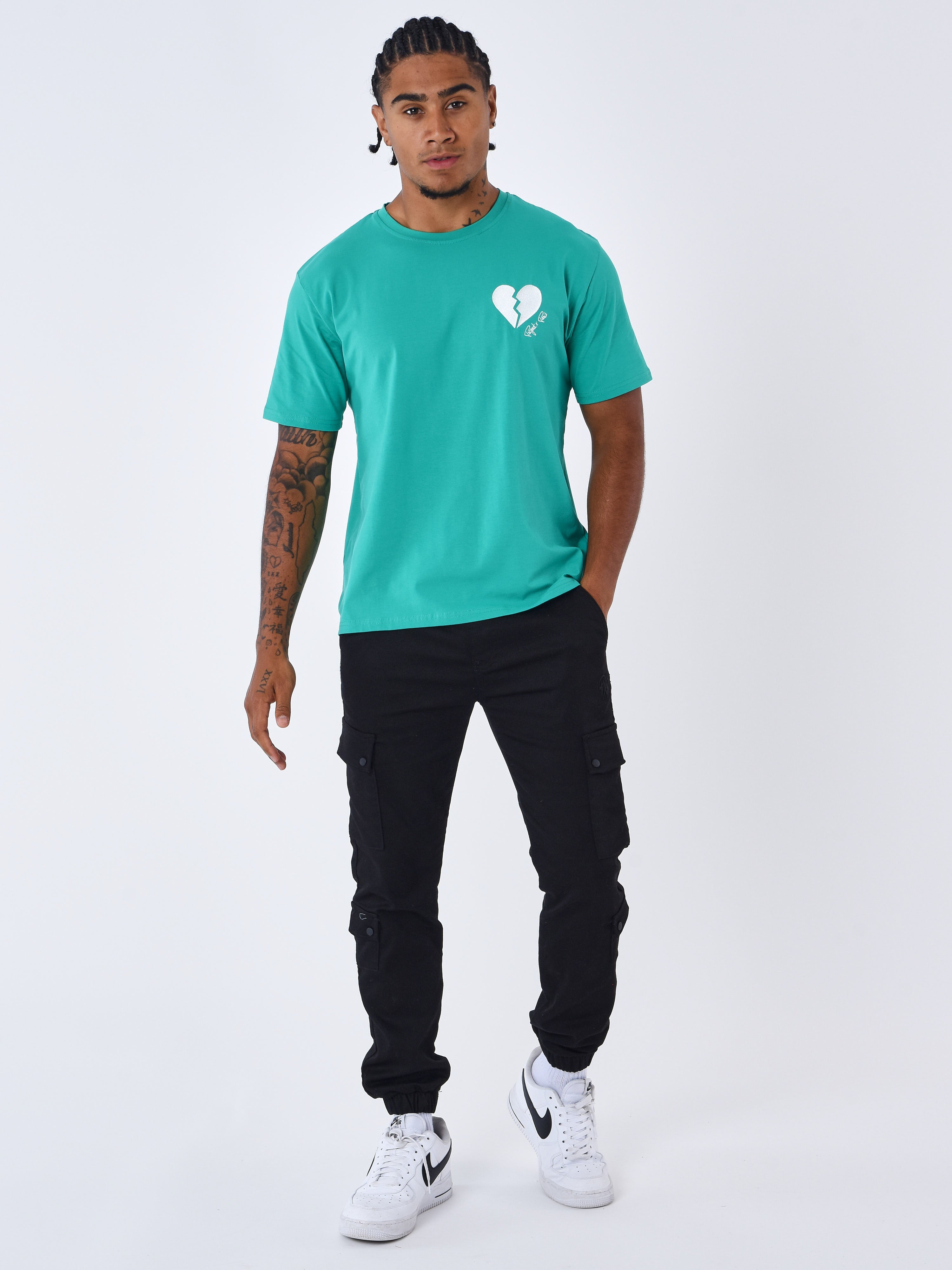 Camiseta corazón roto-1