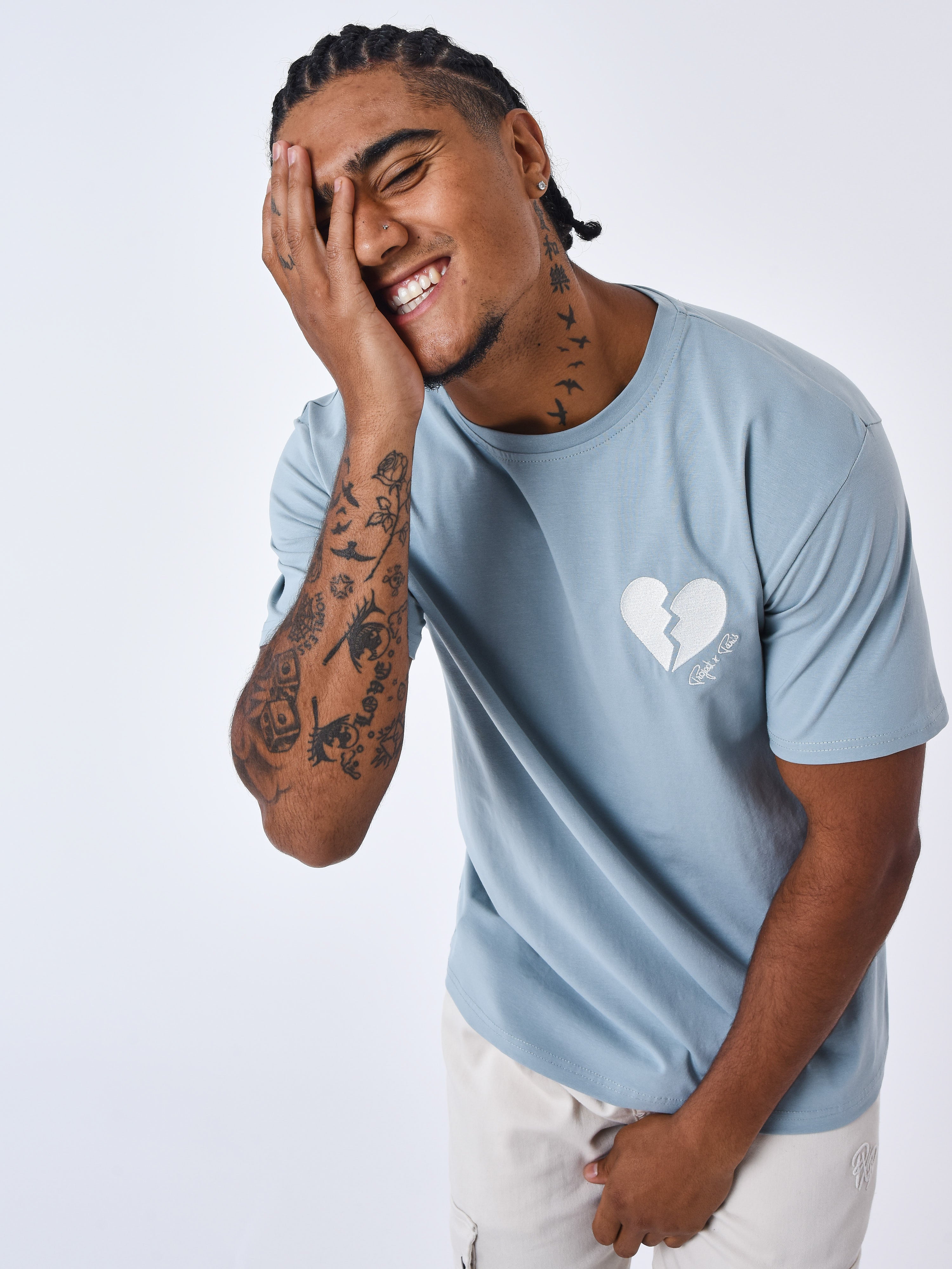 Camiseta corazón roto-2