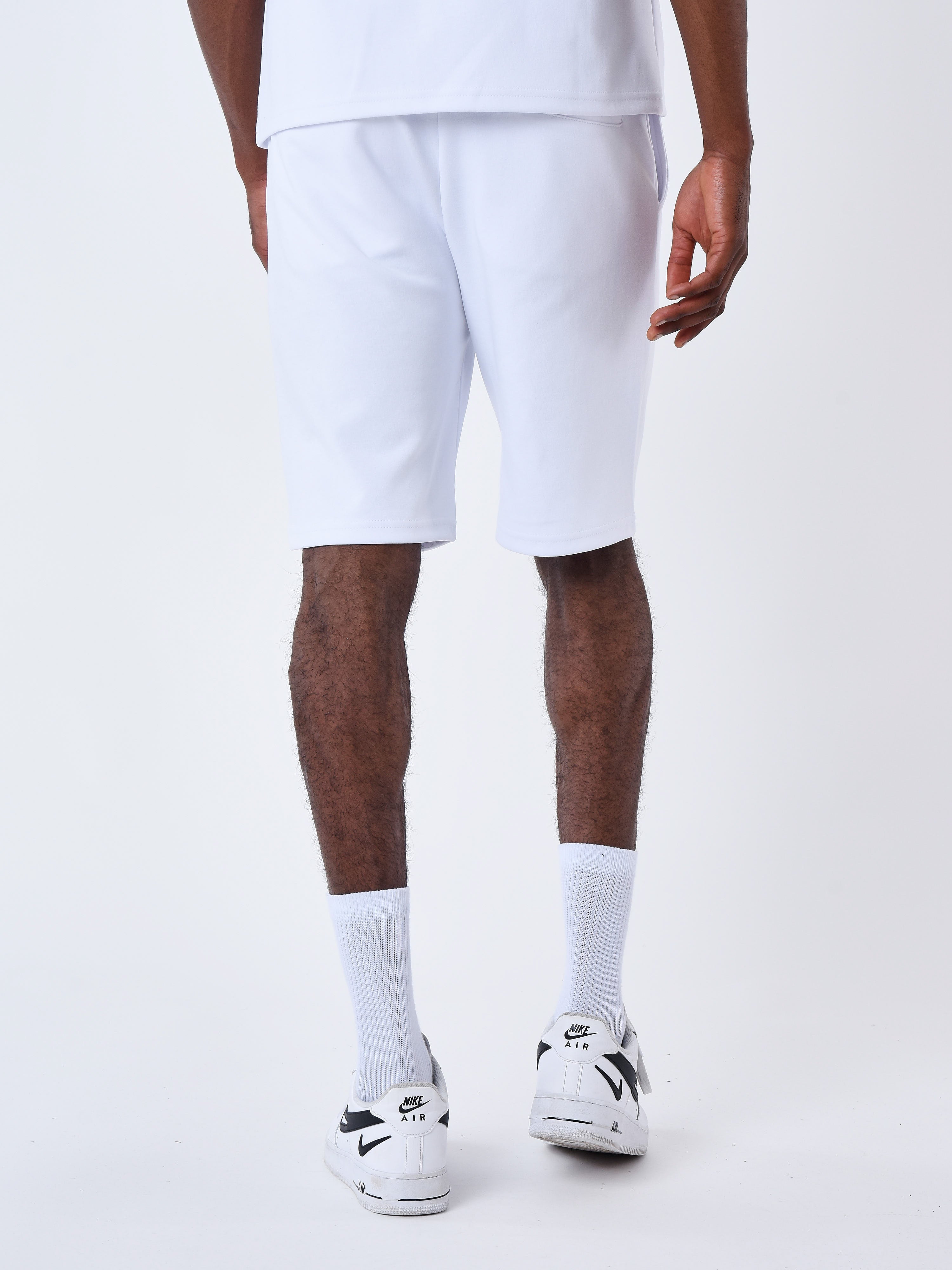 Pantaloncini con ricamo logo-5