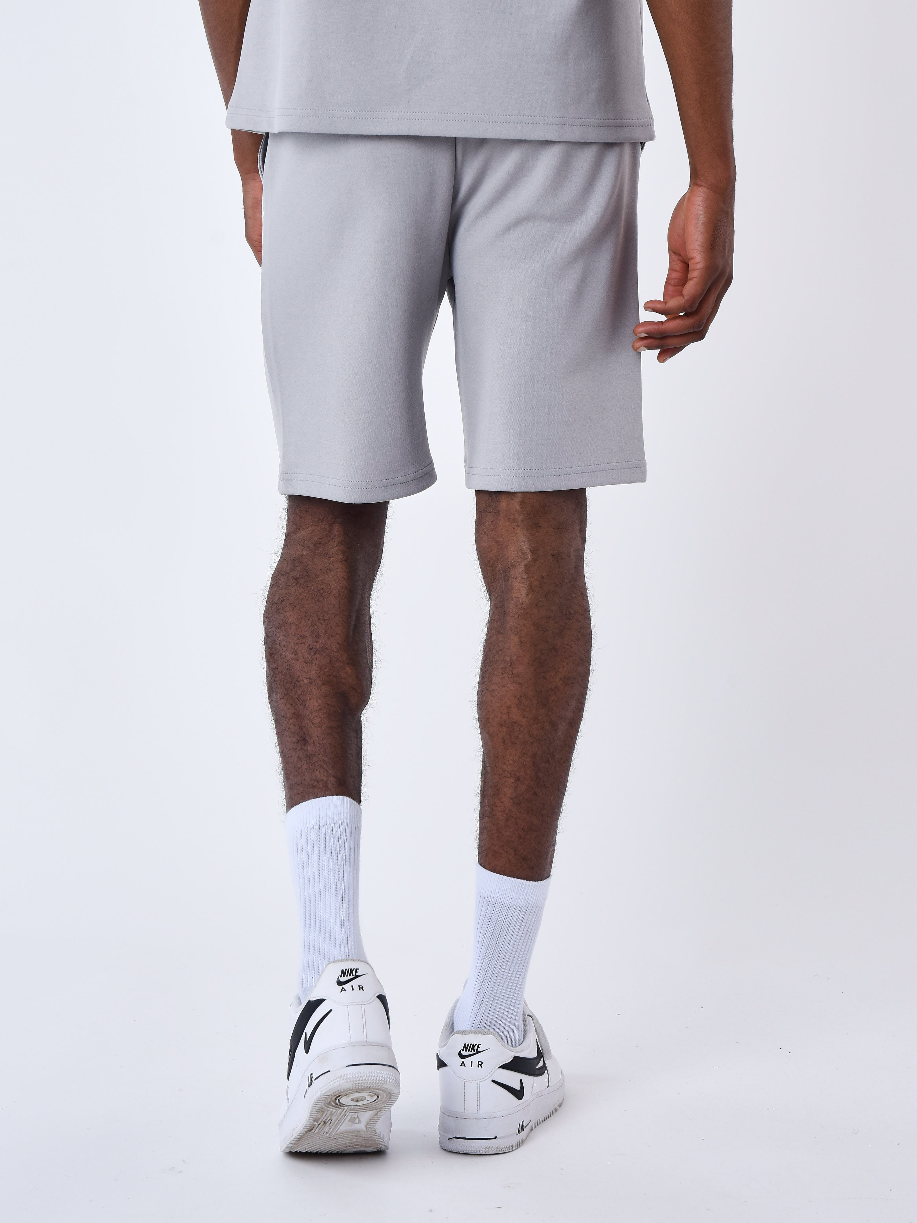 Pantaloncini con ricamo logo-5