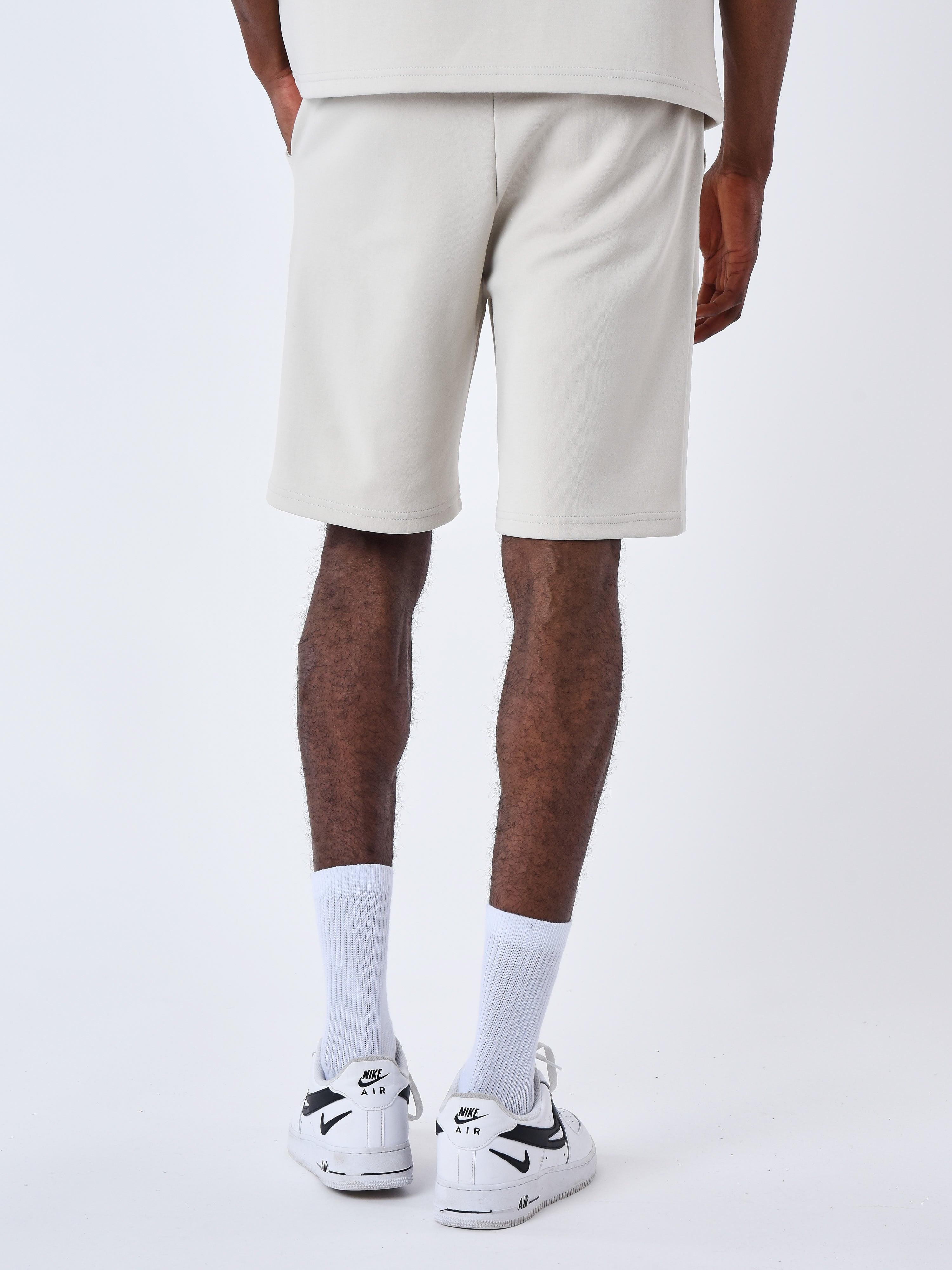 Pantaloncini con ricamo logo-5