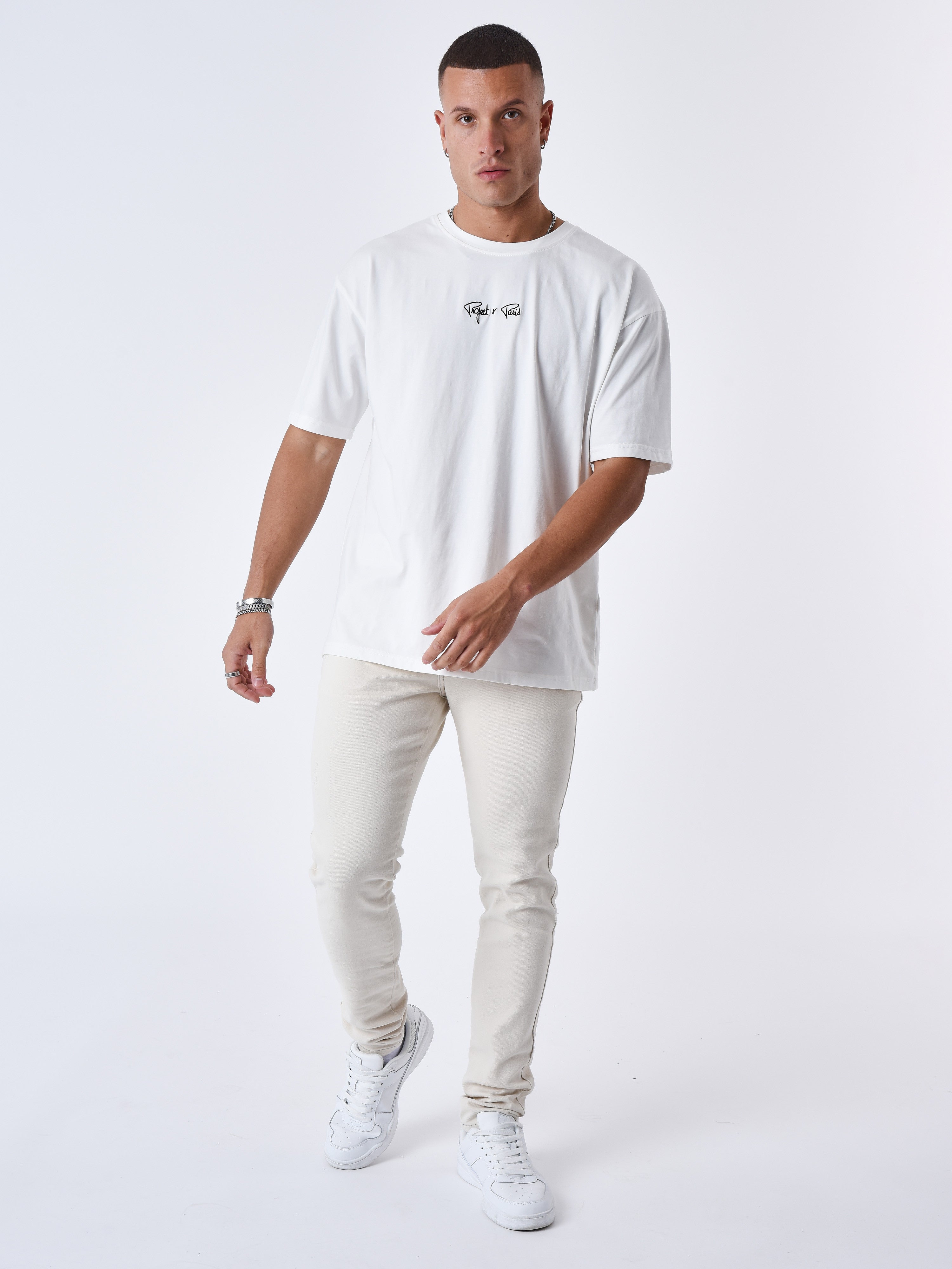 Slim Fit Jeans mit Kontrastnähten-3